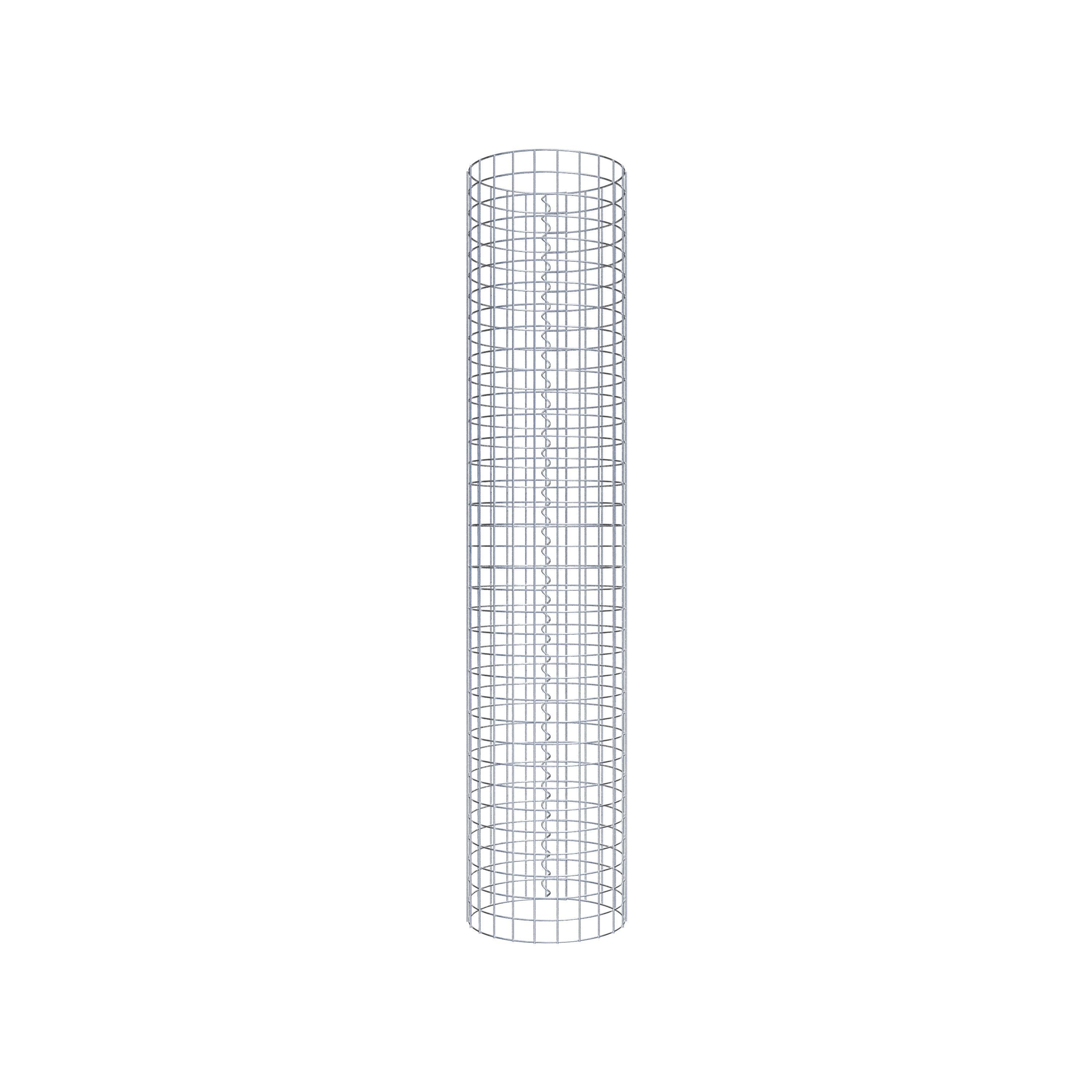 Columna de gaviones diámetro 37 cm MW 5 x 5 cm redonda