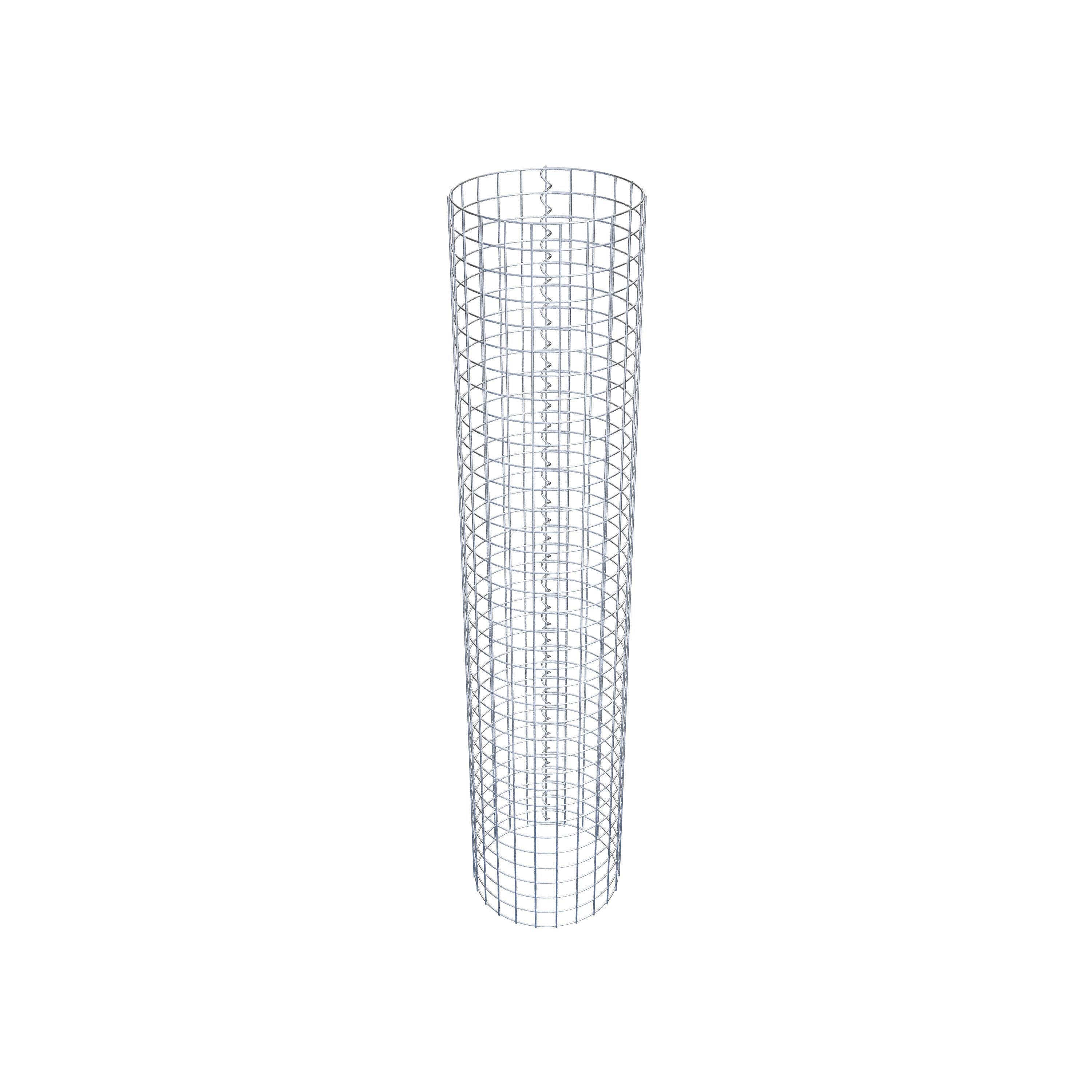 Columna de gaviones diámetro 37 cm MW 5 x 5 cm redonda