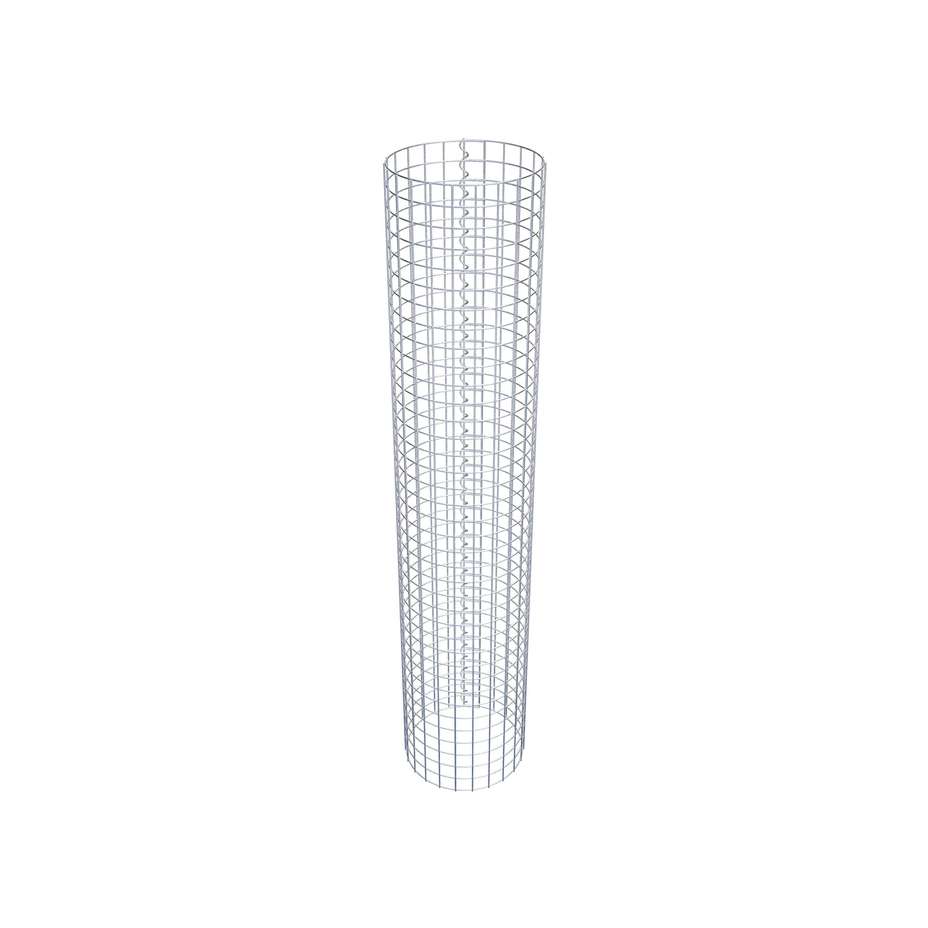 Columna de gaviones diámetro 37 cm MW 5 x 5 cm redonda