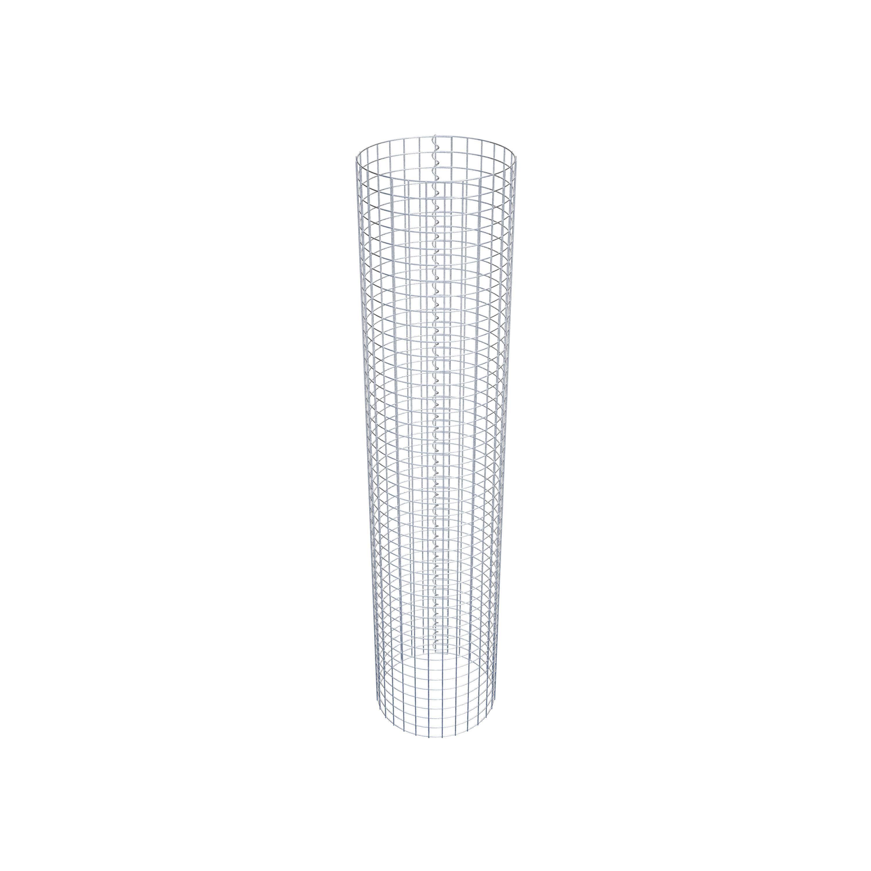Colonna di gabbioni diametro 47 cm MW 5 x 5 cm rotonda