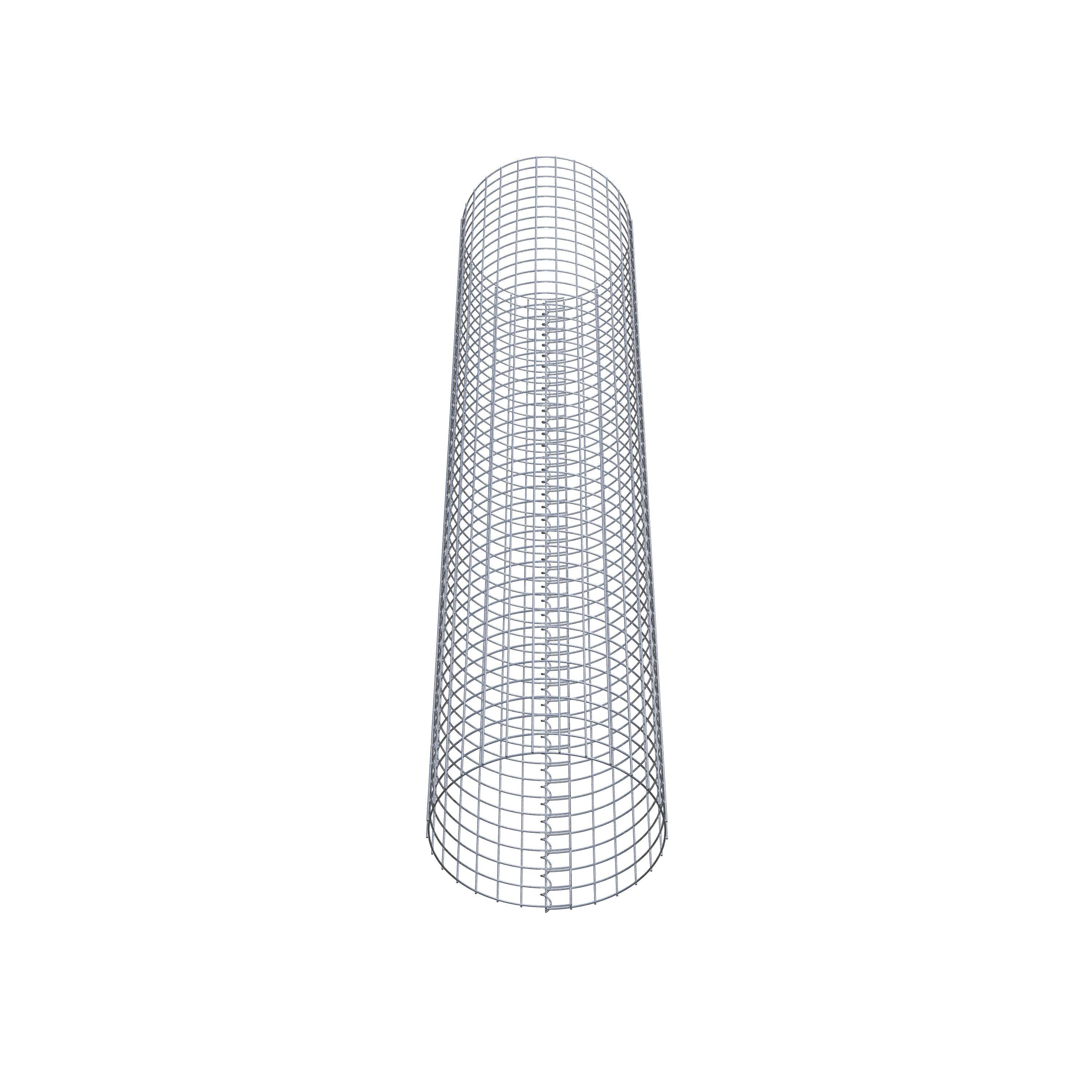 Colonna di gabbioni diametro 47 cm MW 5 x 5 cm rotonda