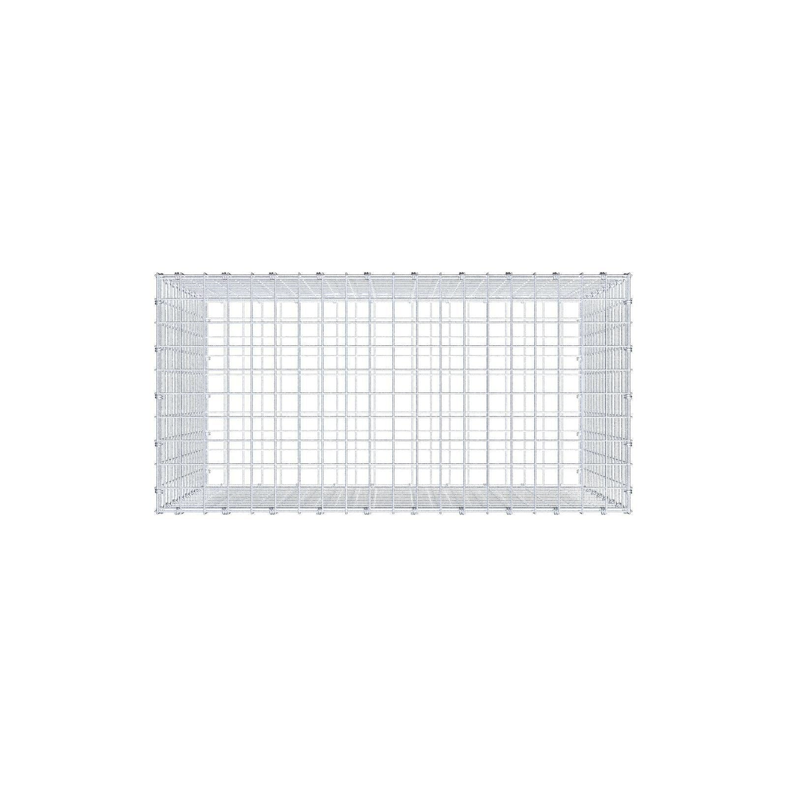 Gabion 100 cm x 80 cm x 50 cm (L x H x D), mesh size 5 x 5 cm, spiral ring