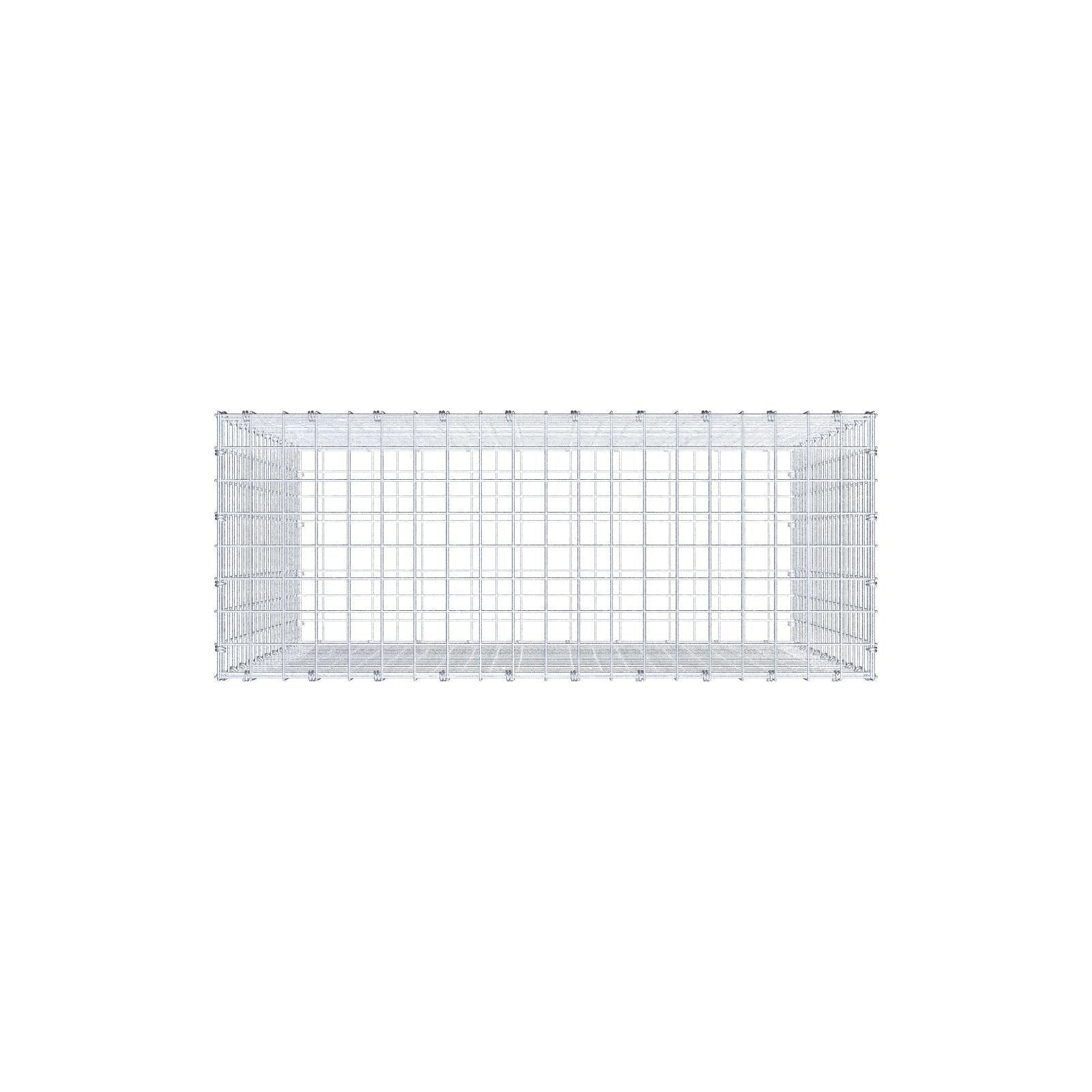 Gabion 100 cm x 100 cm x 40 cm (L x H x D), mesh size 5 x 5 cm, spiral ring