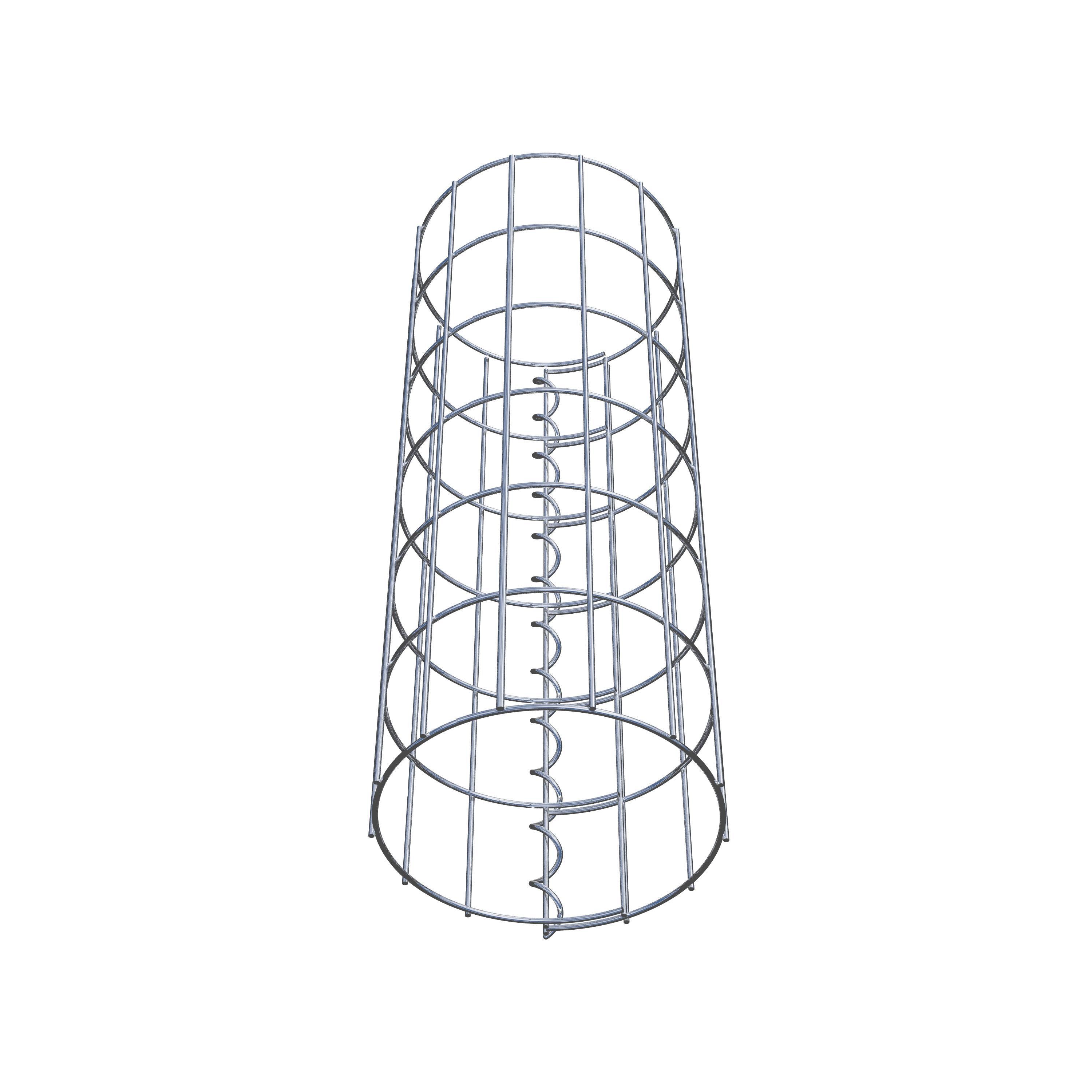 Columna de gaviones diámetro 22 cm, MW 5 x 10 cm redonda