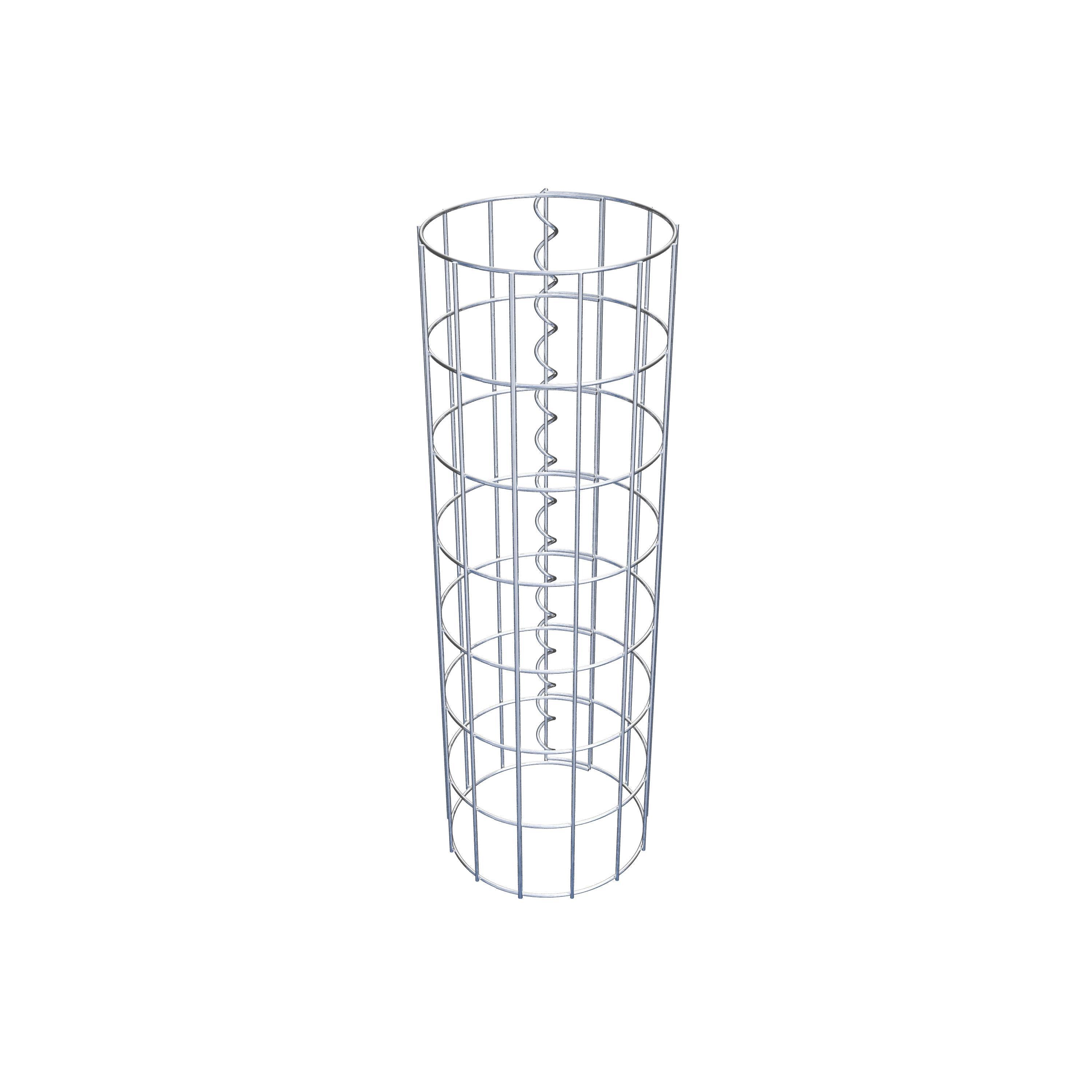 Columna de gaviones diámetro 22 cm, MW 5 x 10 cm redonda