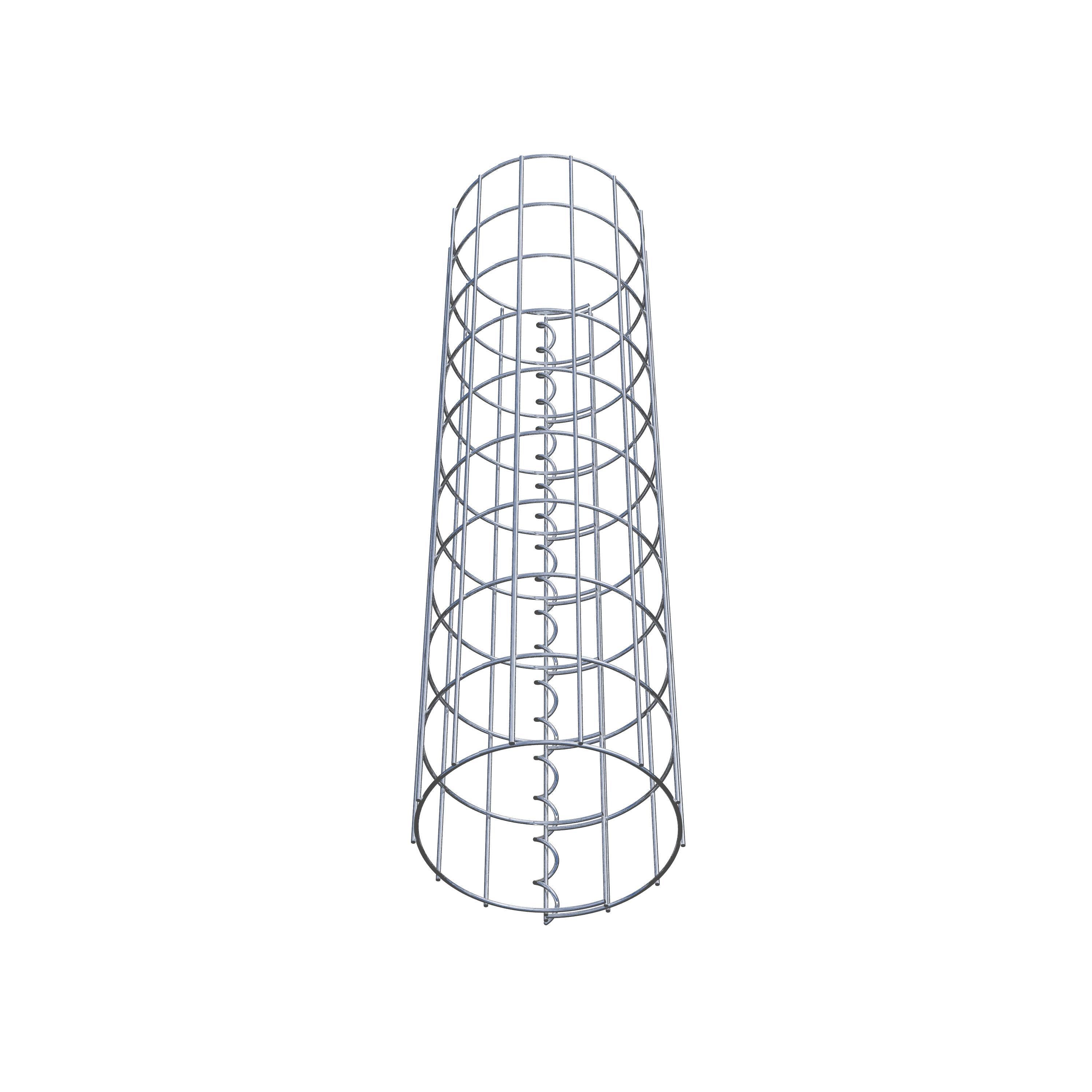 Columna de gaviones diámetro 22 cm, MW 5 x 10 cm redonda