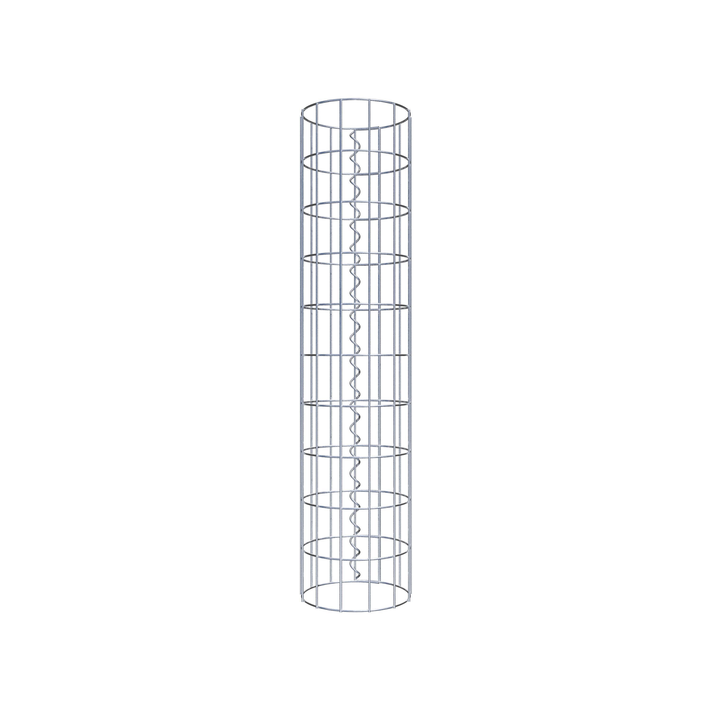 Columna de gaviones diámetro 22 cm, MW 5 x 10 cm redonda
