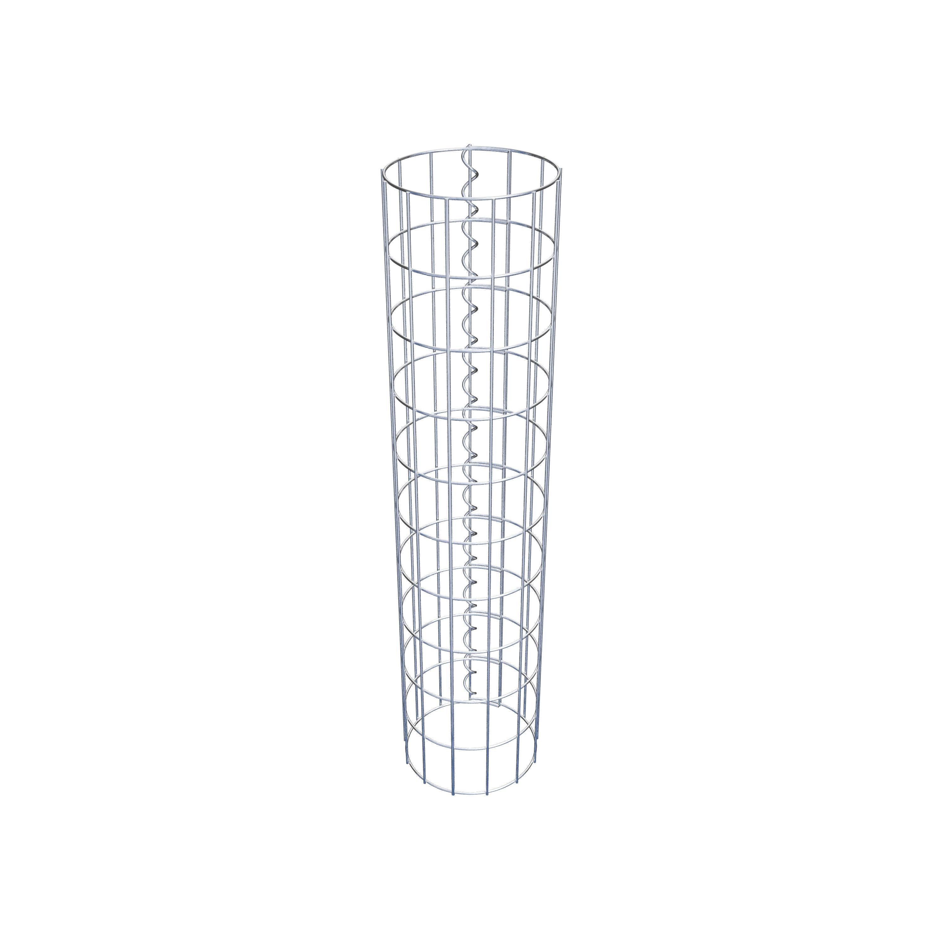 Columna de gaviones diámetro 22 cm, MW 5 x 10 cm redonda