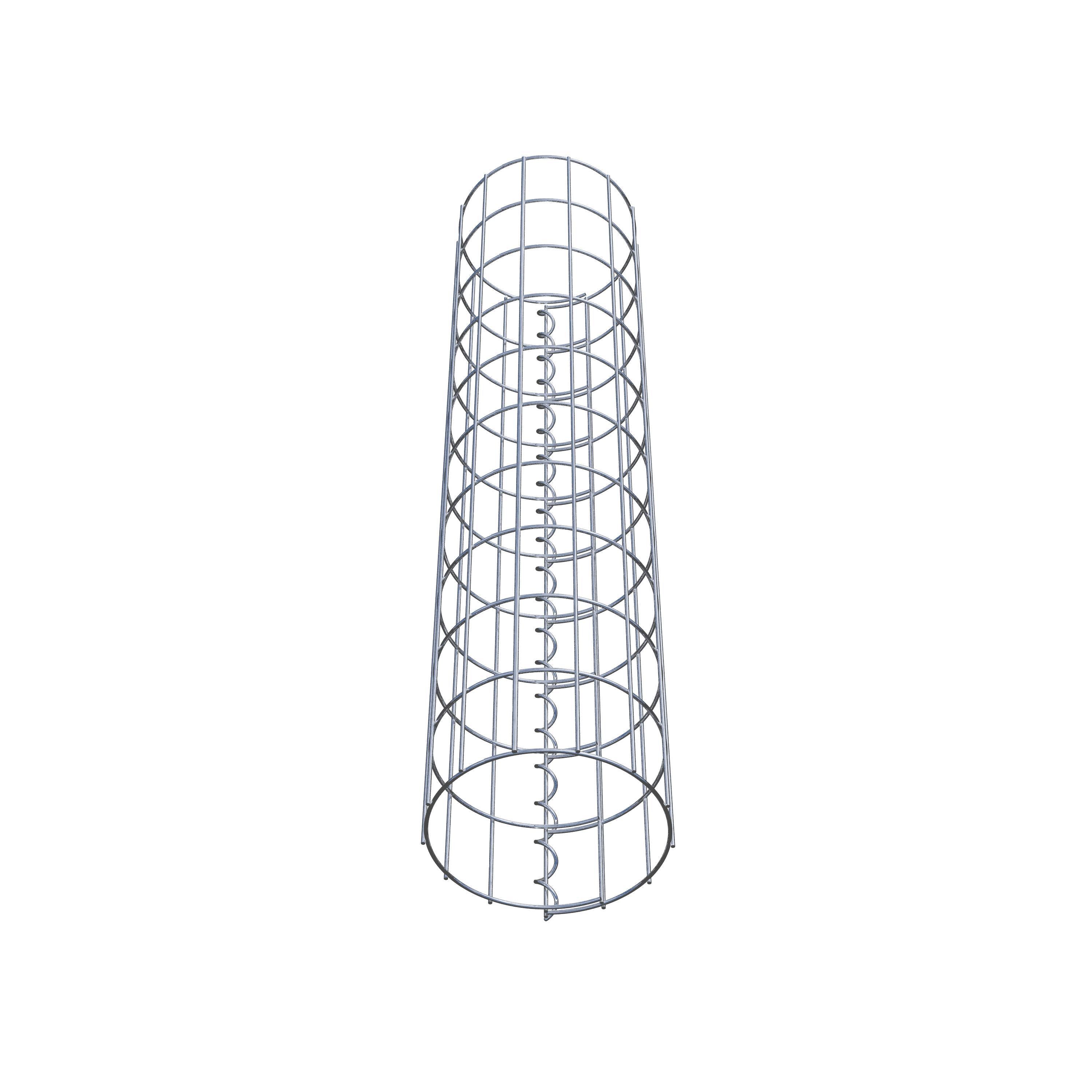 Columna de gaviones diámetro 22 cm, MW 5 x 10 cm redonda