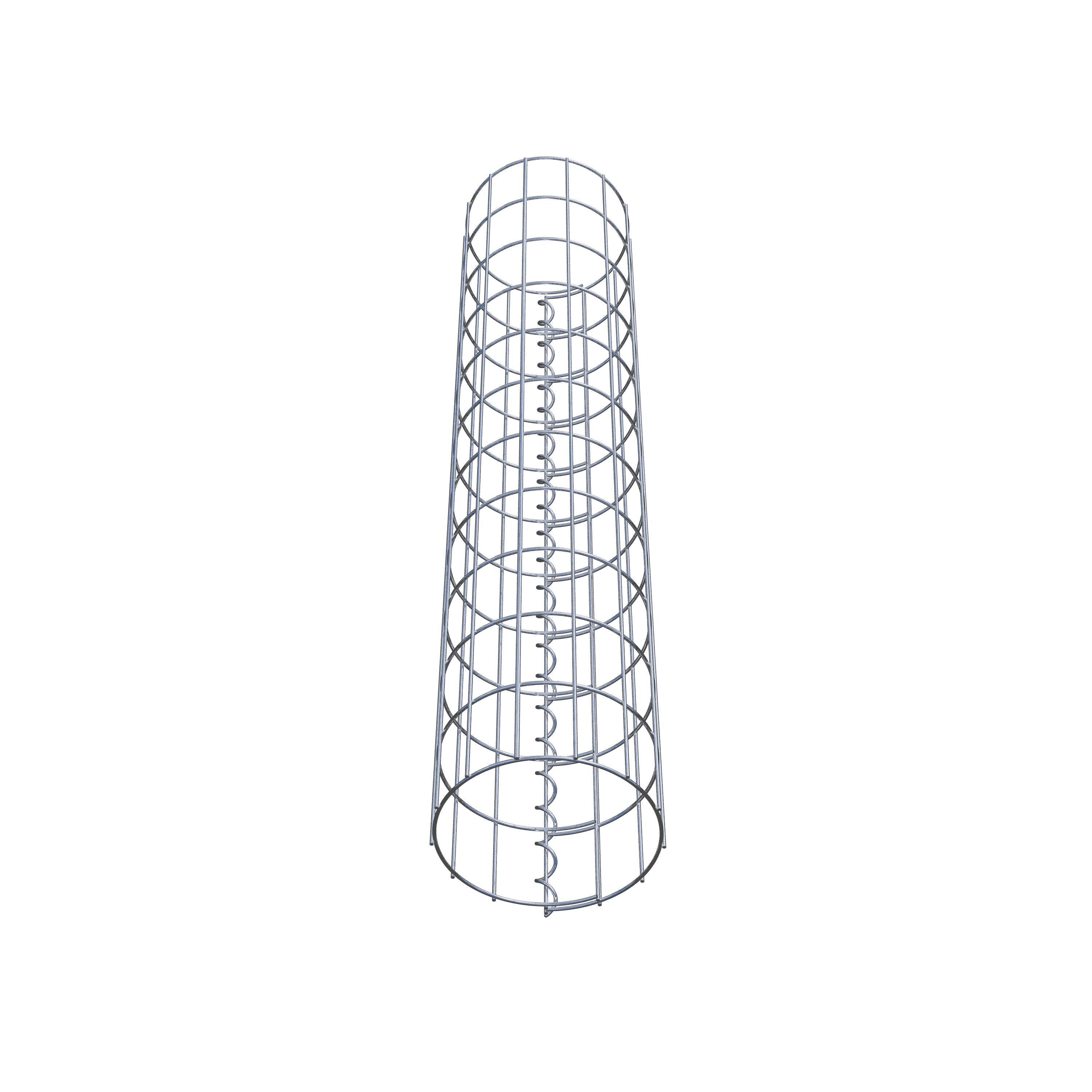 Columna de gaviones diámetro 22 cm, MW 5 x 10 cm redonda