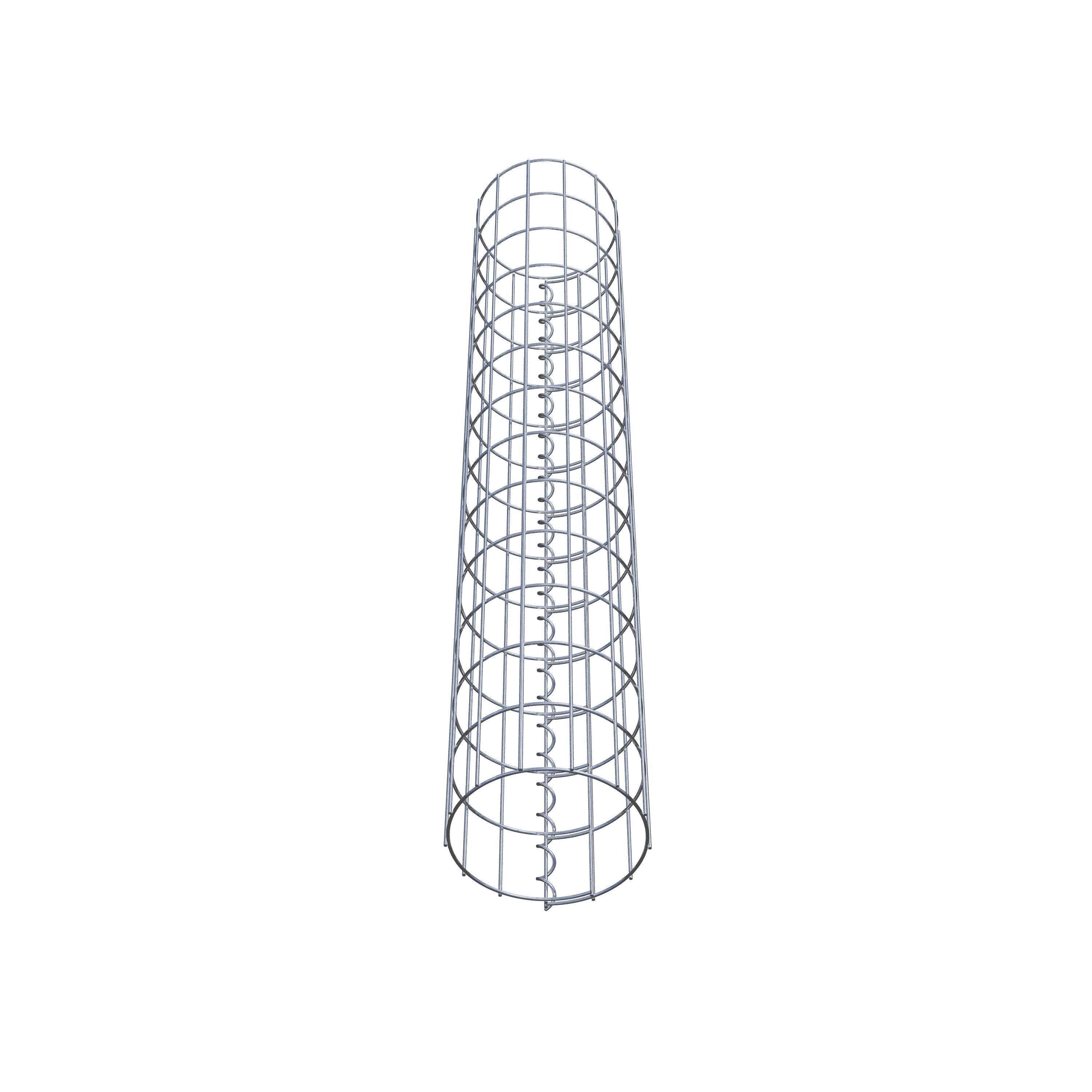 Columna de gaviones diámetro 22 cm, MW 5 x 10 cm redonda