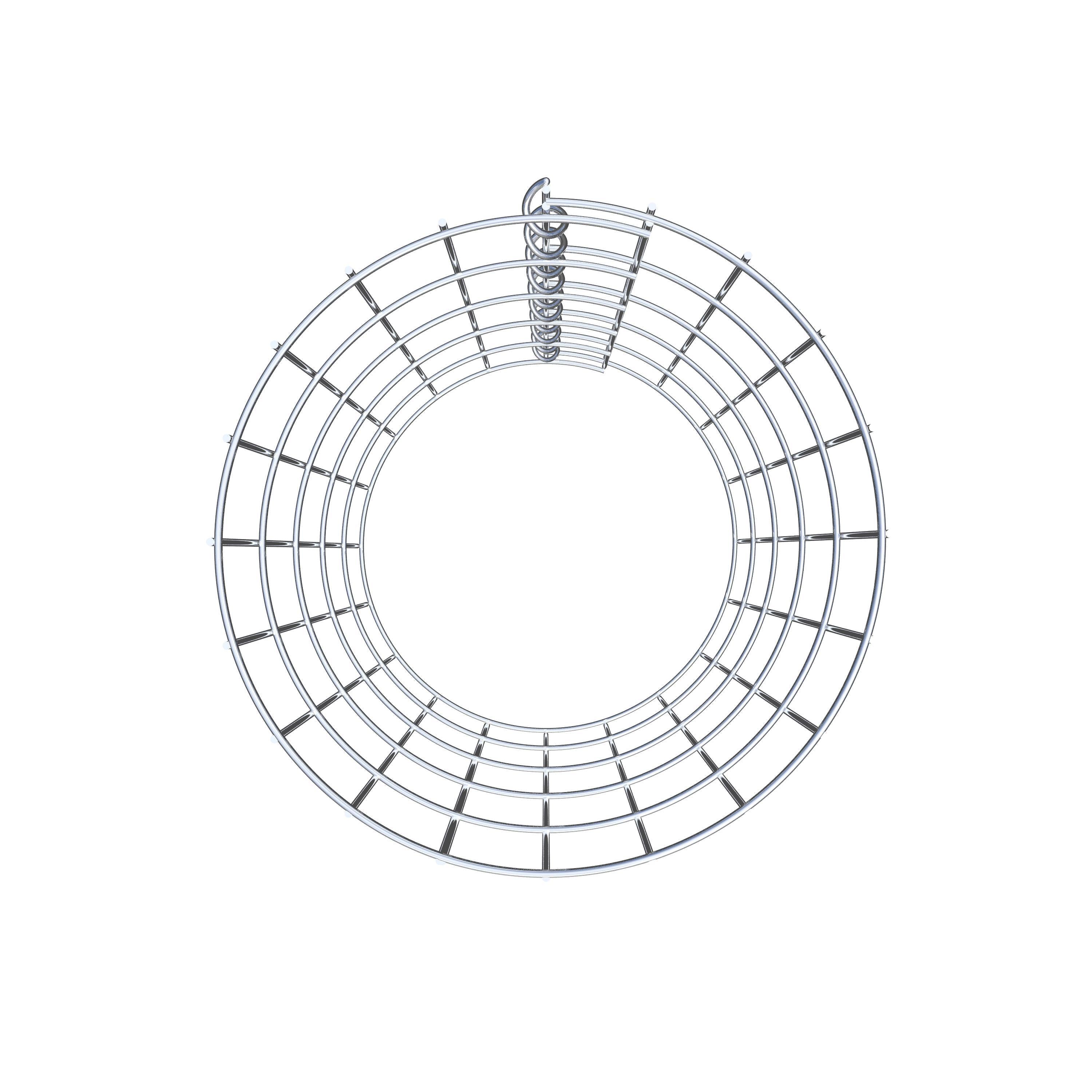 Schanskorf diameter 32 cm, MW 5 x 10 cm rond
