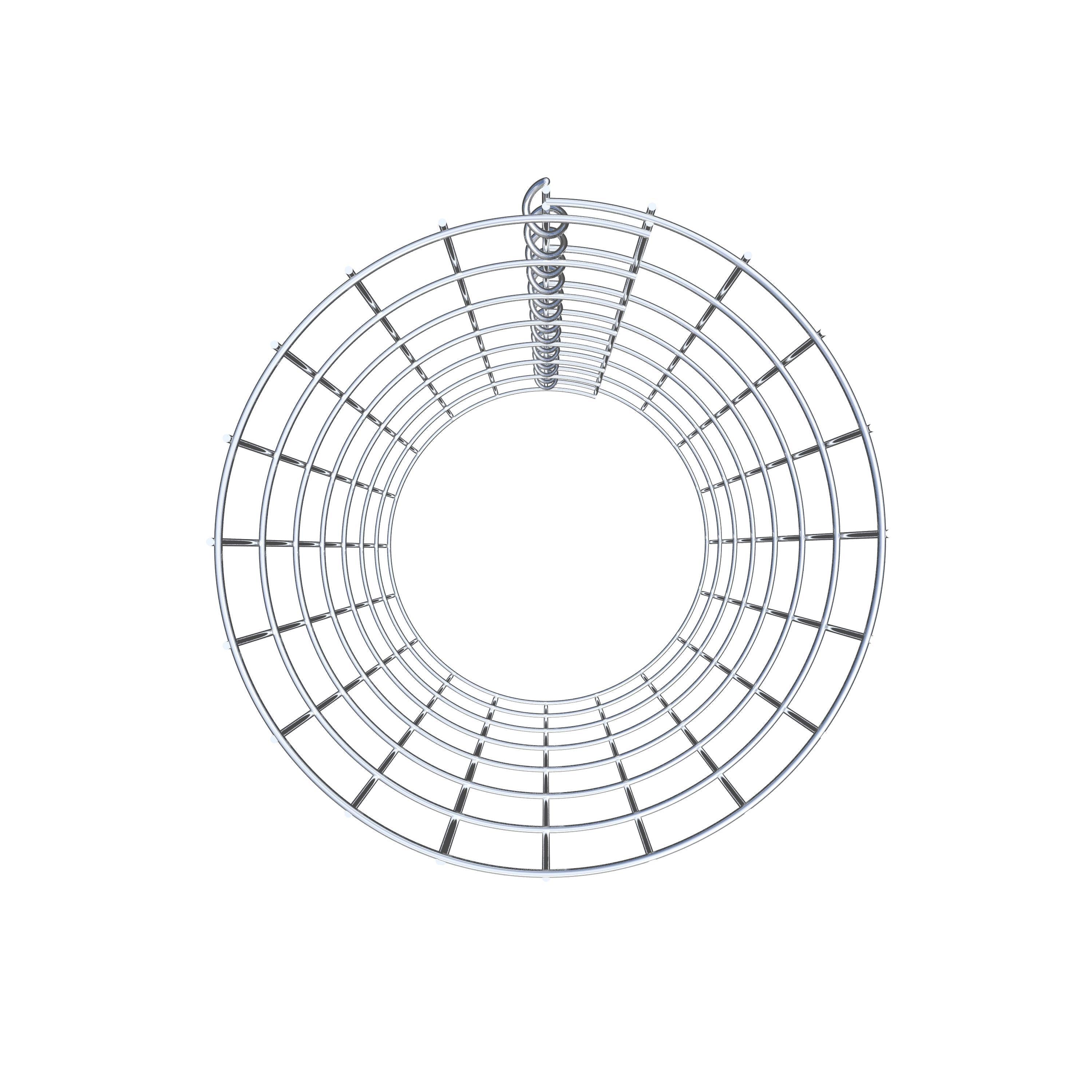 Schanskorf diameter 32 cm, MW 5 x 10 cm rond