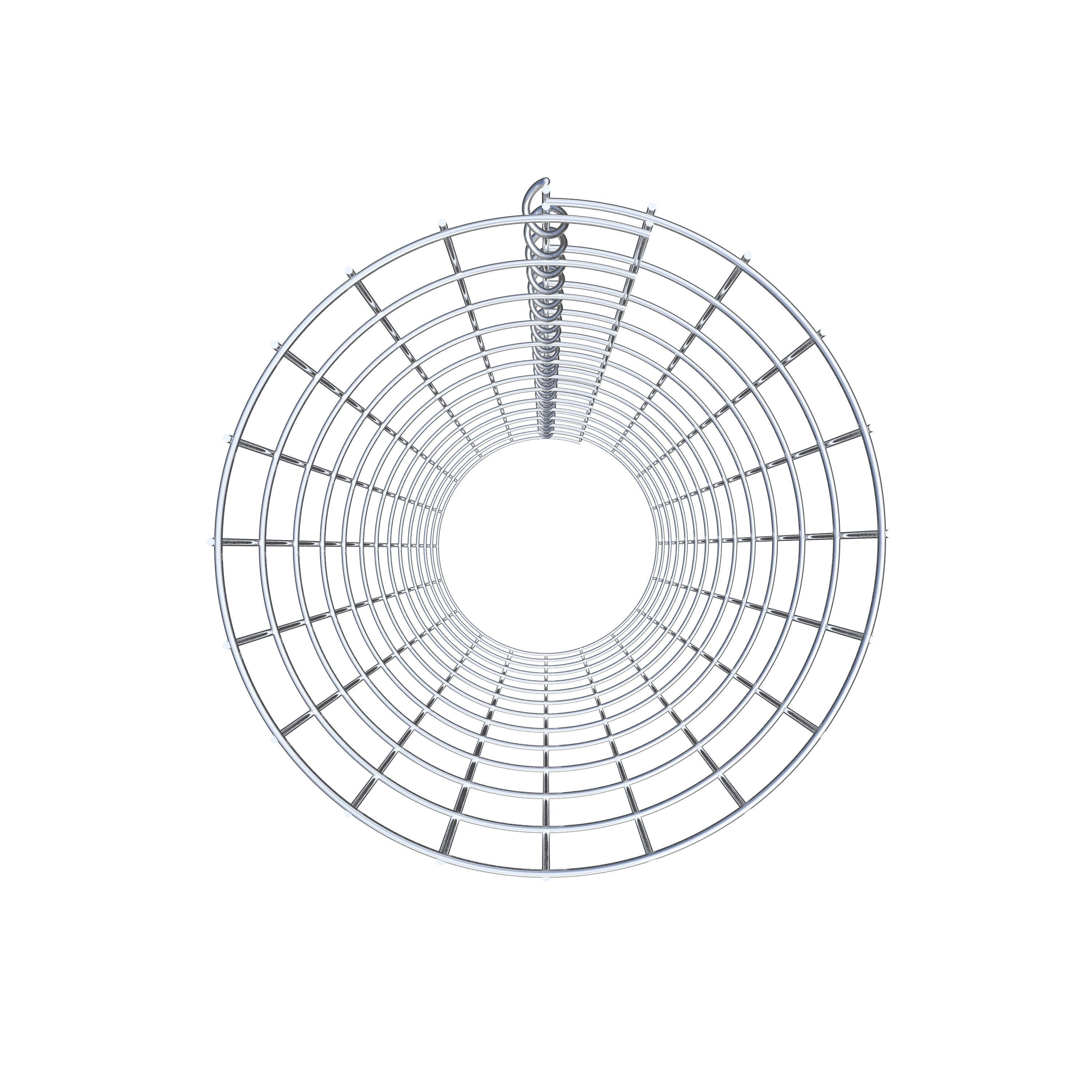 Schanskorf diameter 32 cm, MW 5 x 10 cm rond