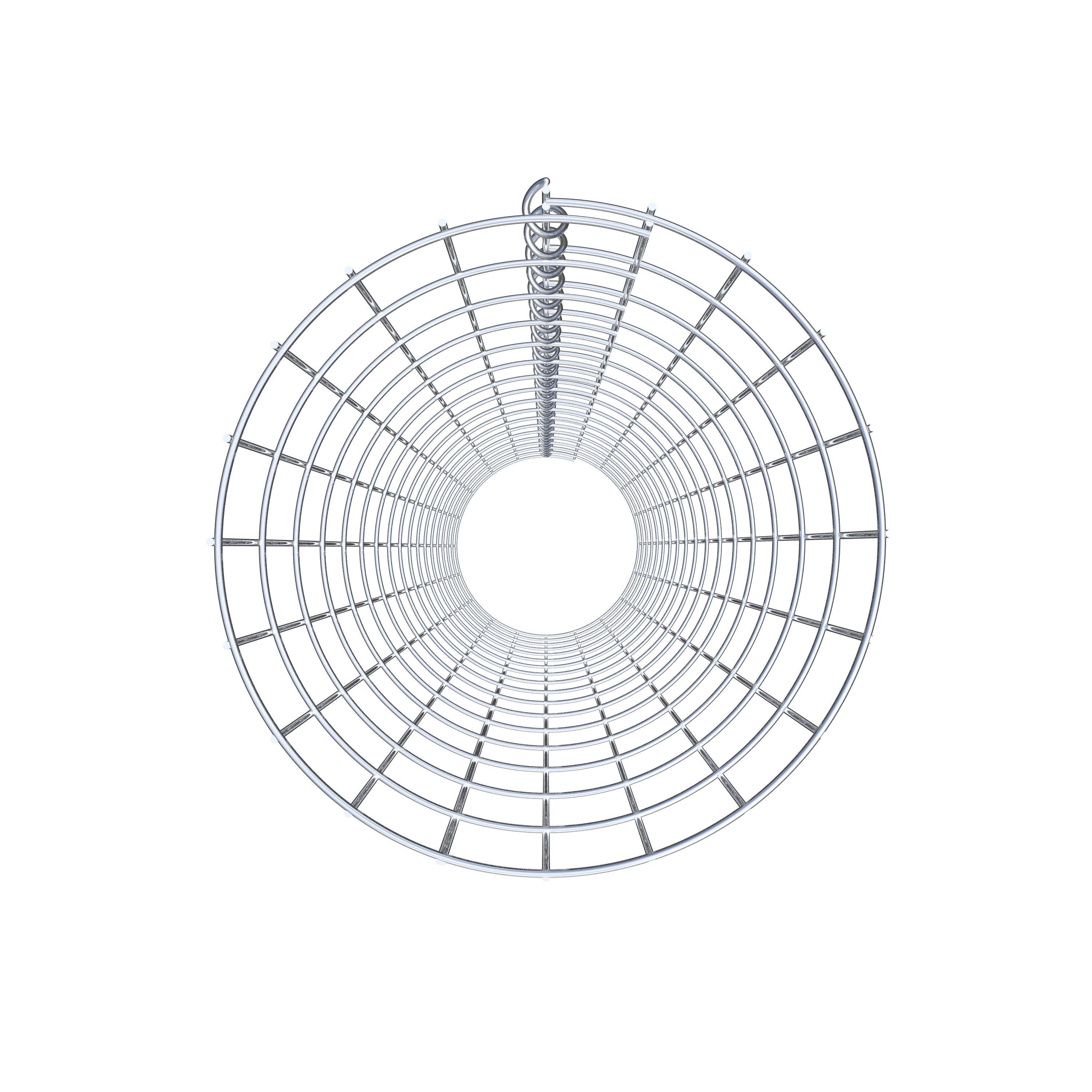 Schanskorf diameter 32 cm, MW 5 x 10 cm rond