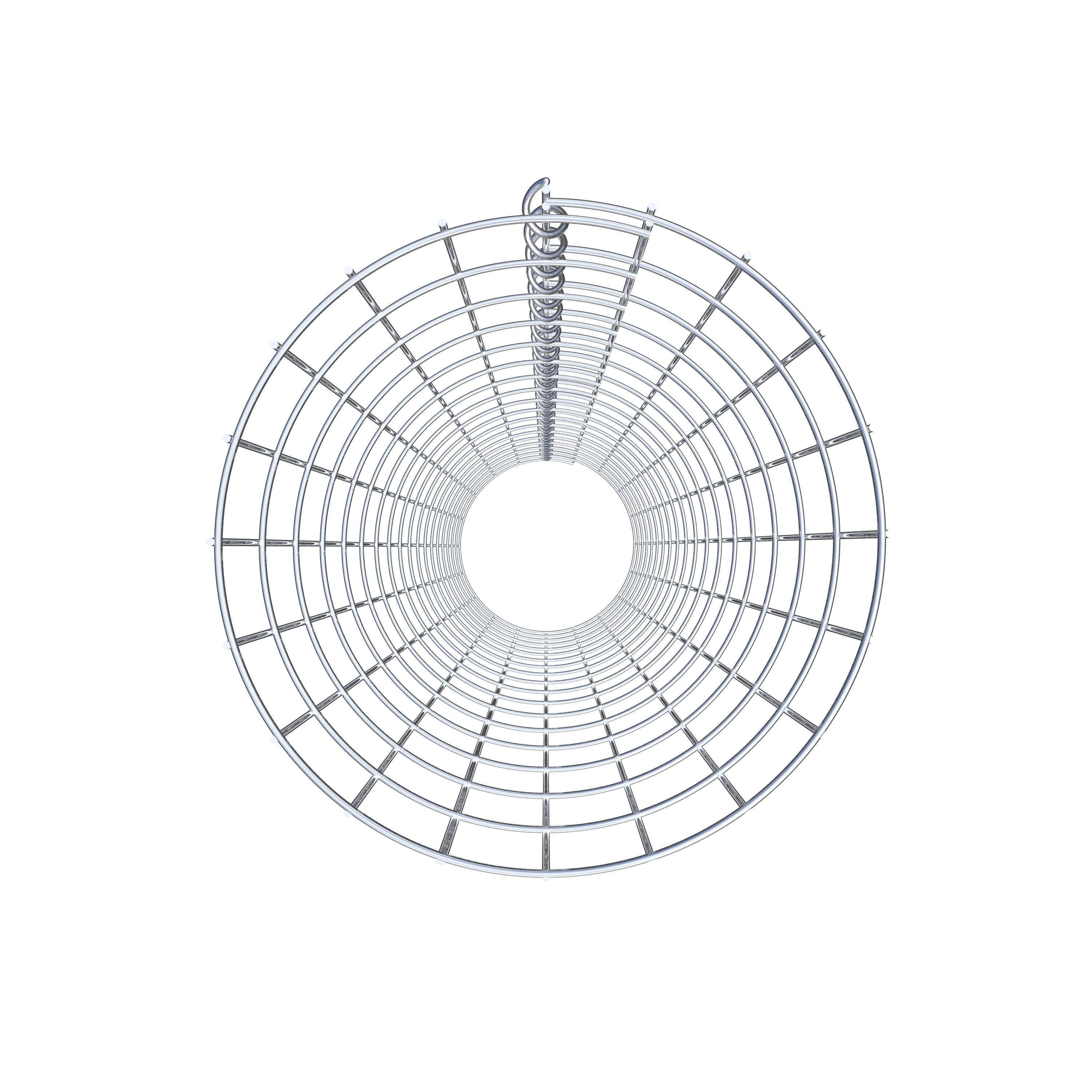 Schanskorf diameter 32 cm, MW 5 x 10 cm rond
