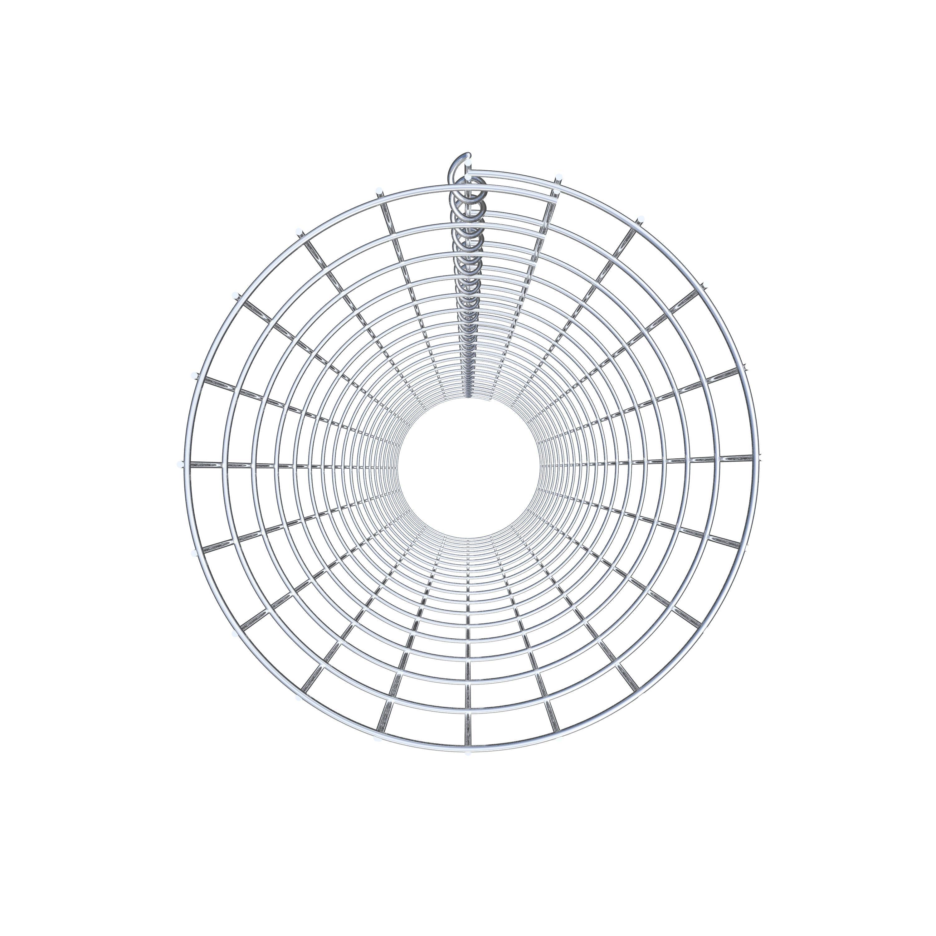 Schanskorf diameter 32 cm, MW 5 x 10 cm rond