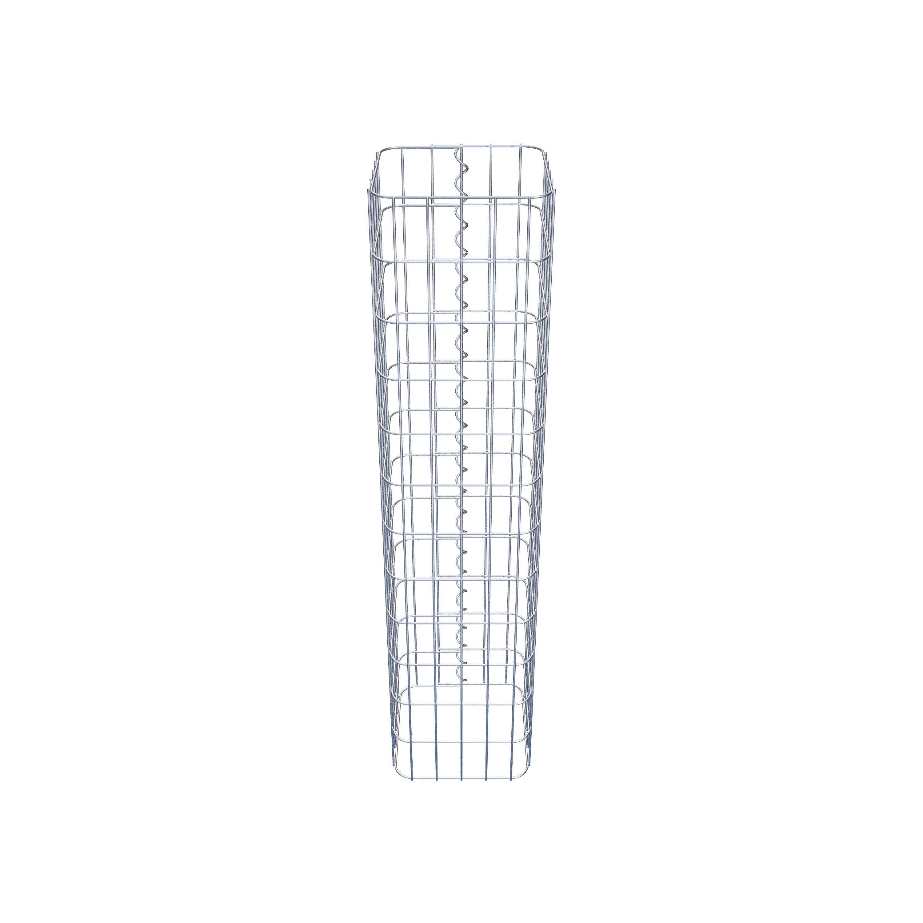 Colonna di gabbioni 27 x 27 cm, MW 5 x 10 cm quadrati