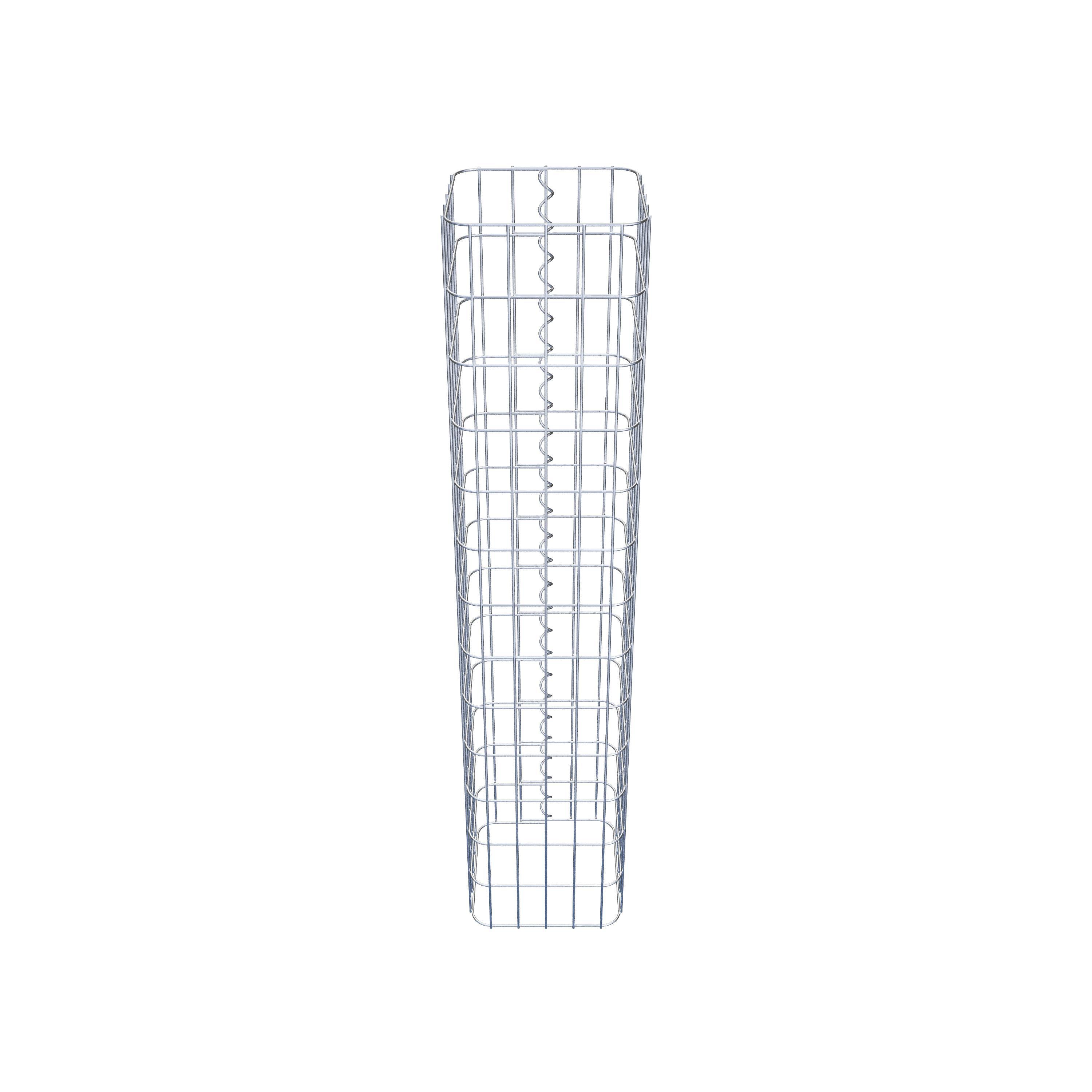 Colonna di gabbioni 27 x 27 cm, MW 5 x 10 cm quadrati