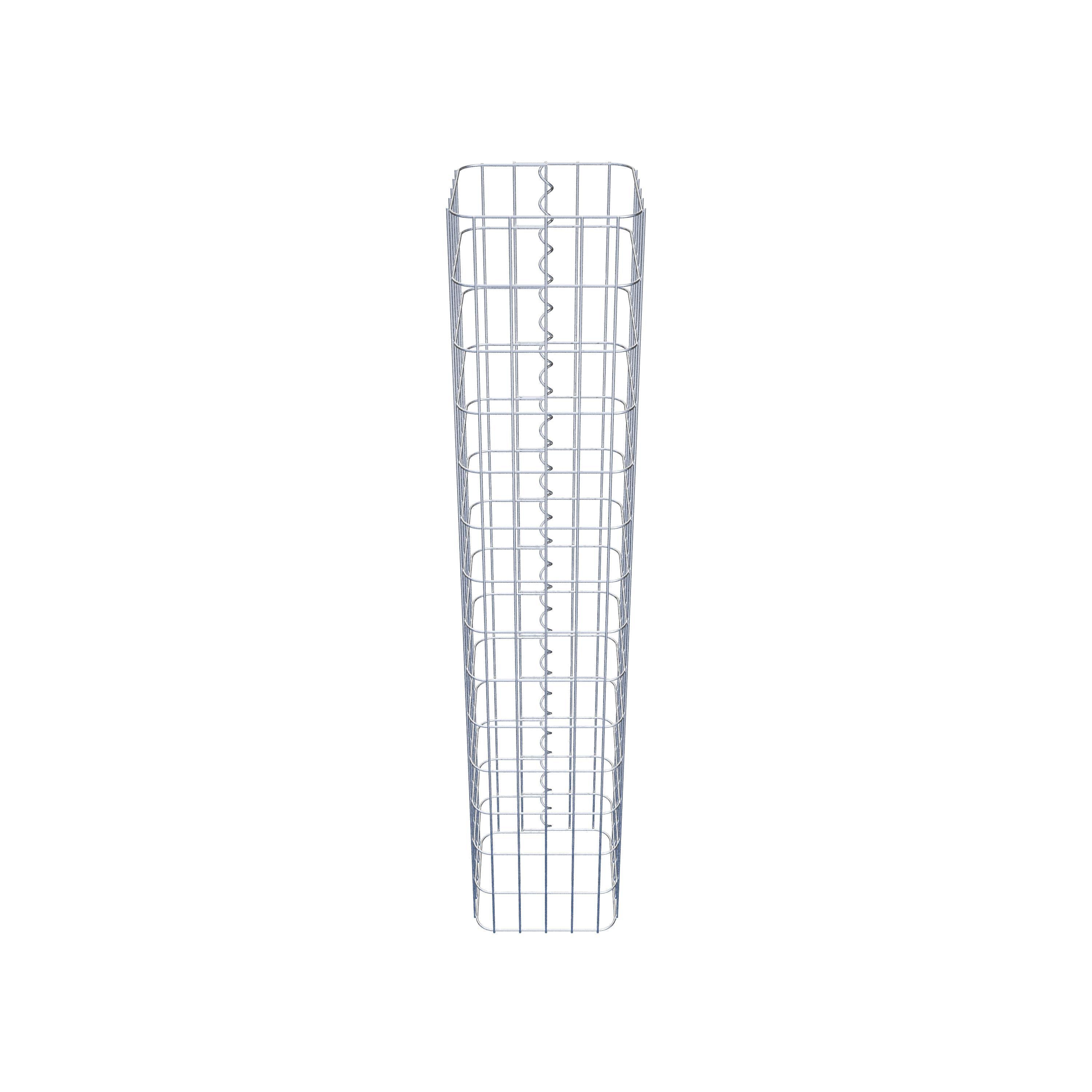 Colonna di gabbioni 27 x 27 cm, MW 5 x 10 cm quadrati