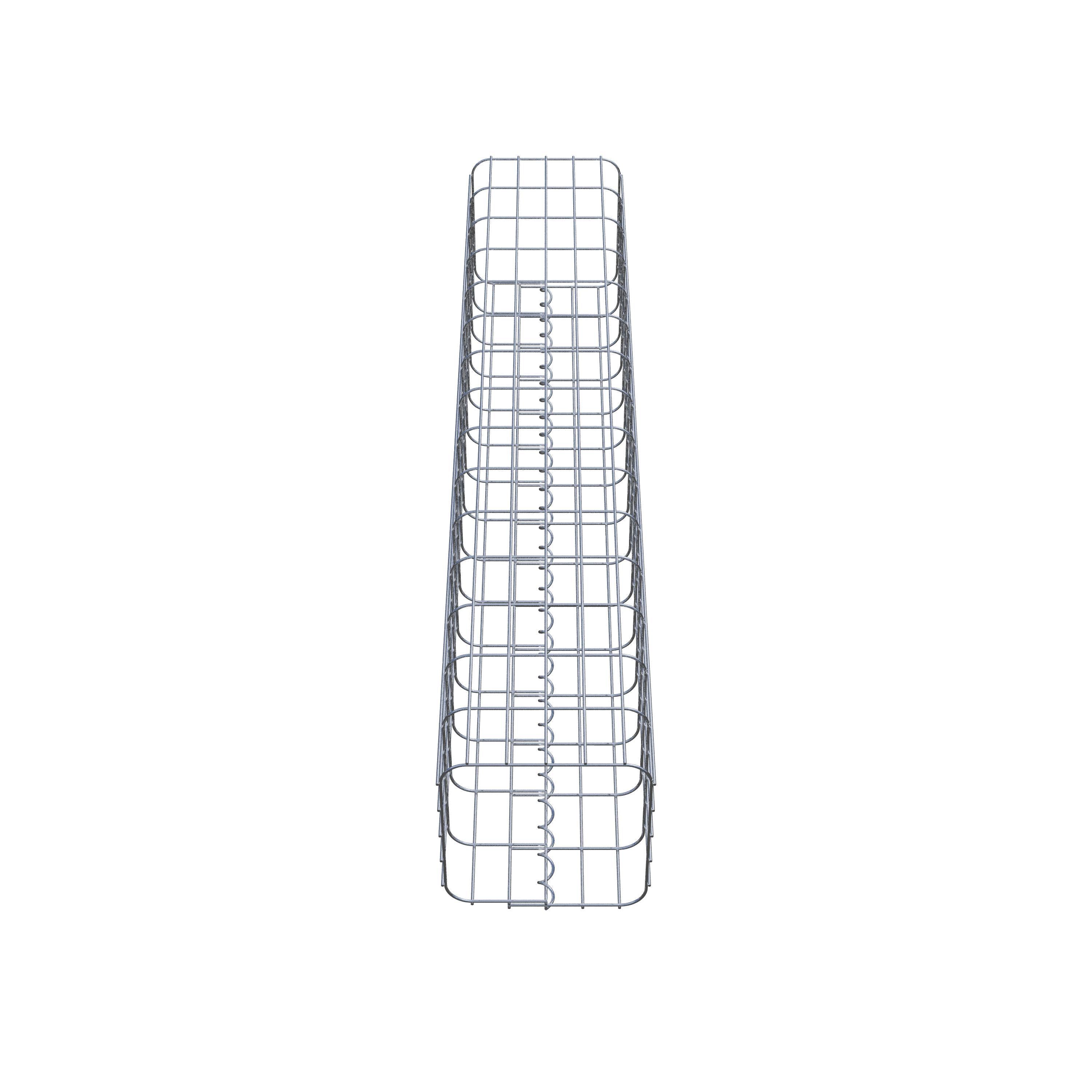 Colonna di gabbioni 27 x 27 cm, MW 5 x 10 cm quadrati