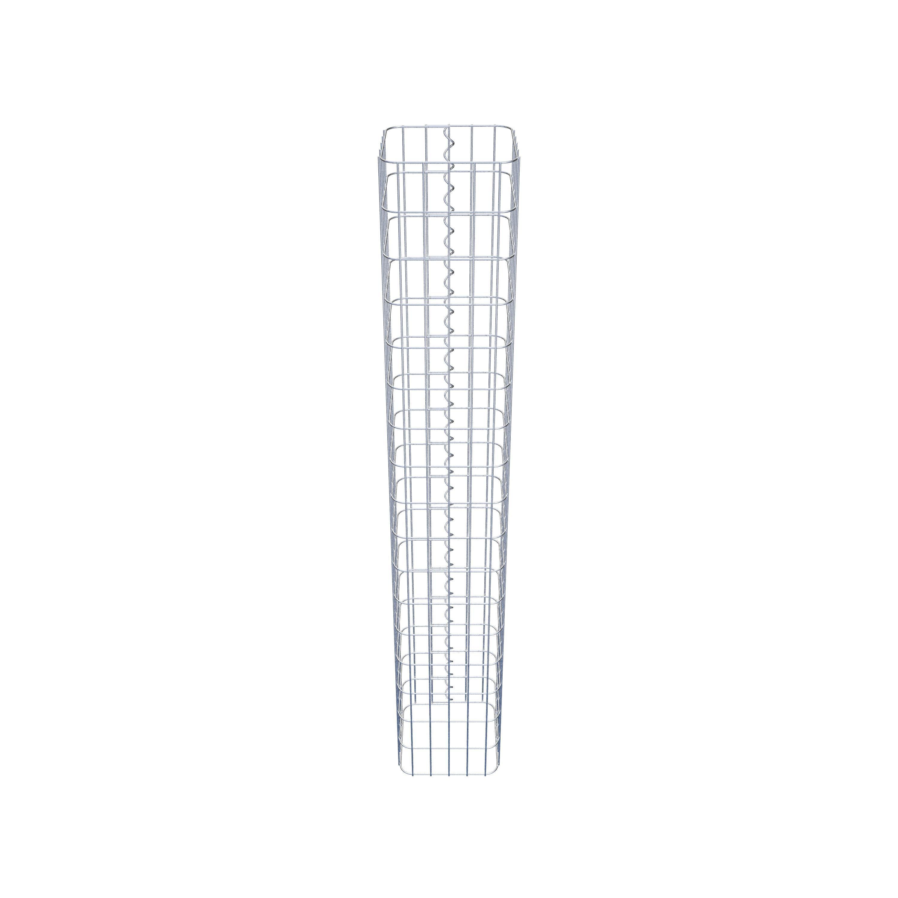Colonna di gabbioni 27 x 27 cm, MW 5 x 10 cm quadrati