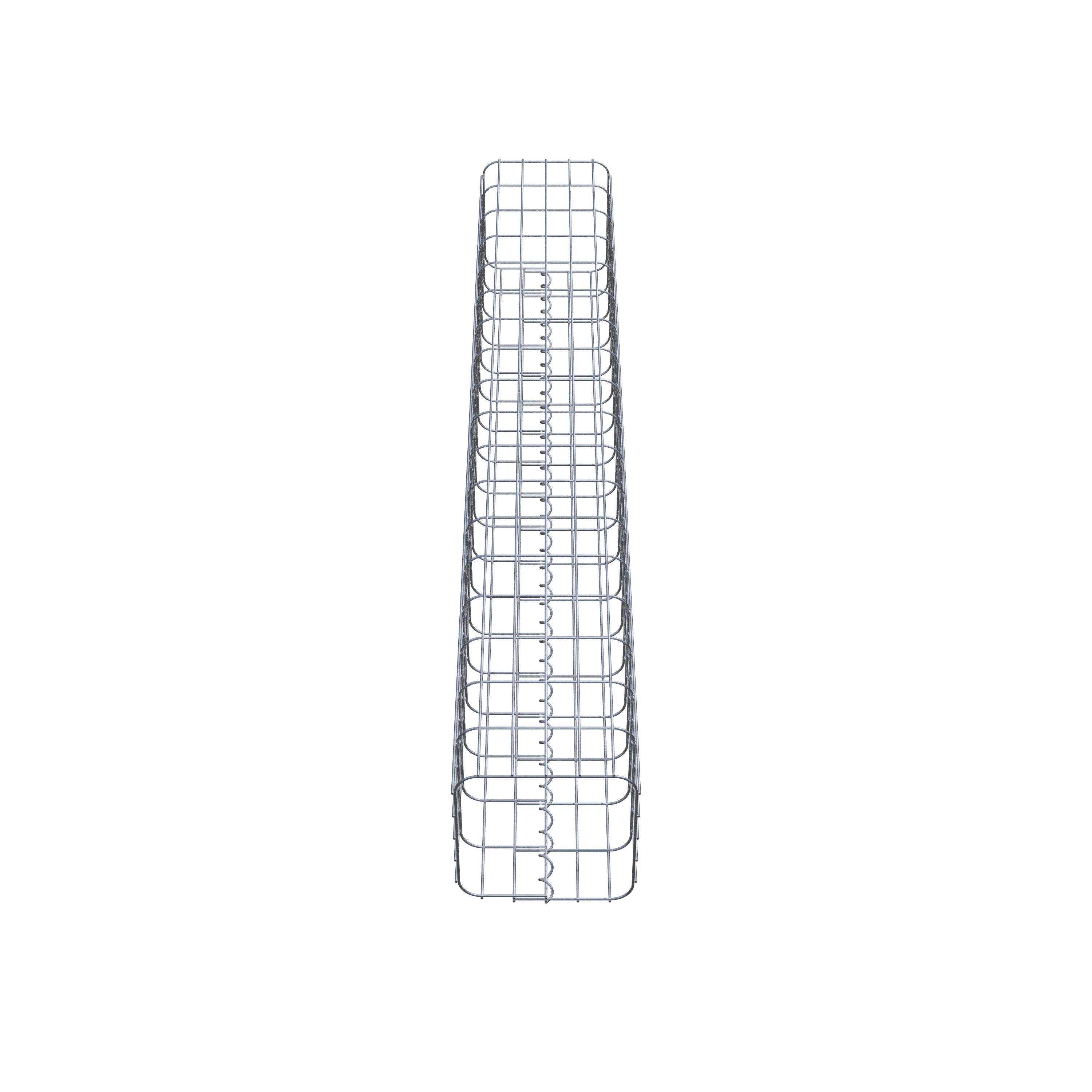 Colonna di gabbioni 27 x 27 cm, MW 5 x 10 cm quadrati