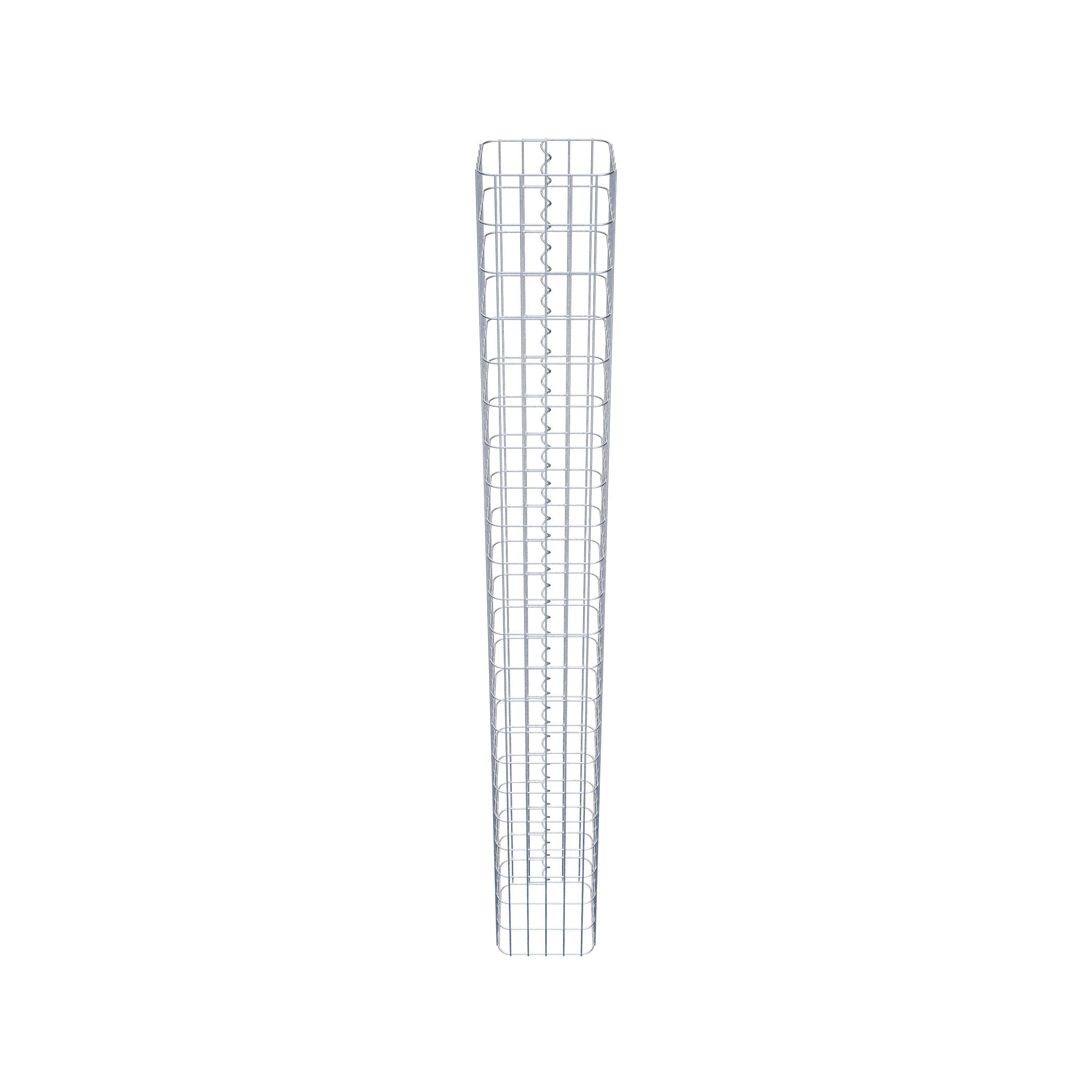 Colonna di gabbioni 27 x 27 cm, MW 5 x 10 cm quadrati