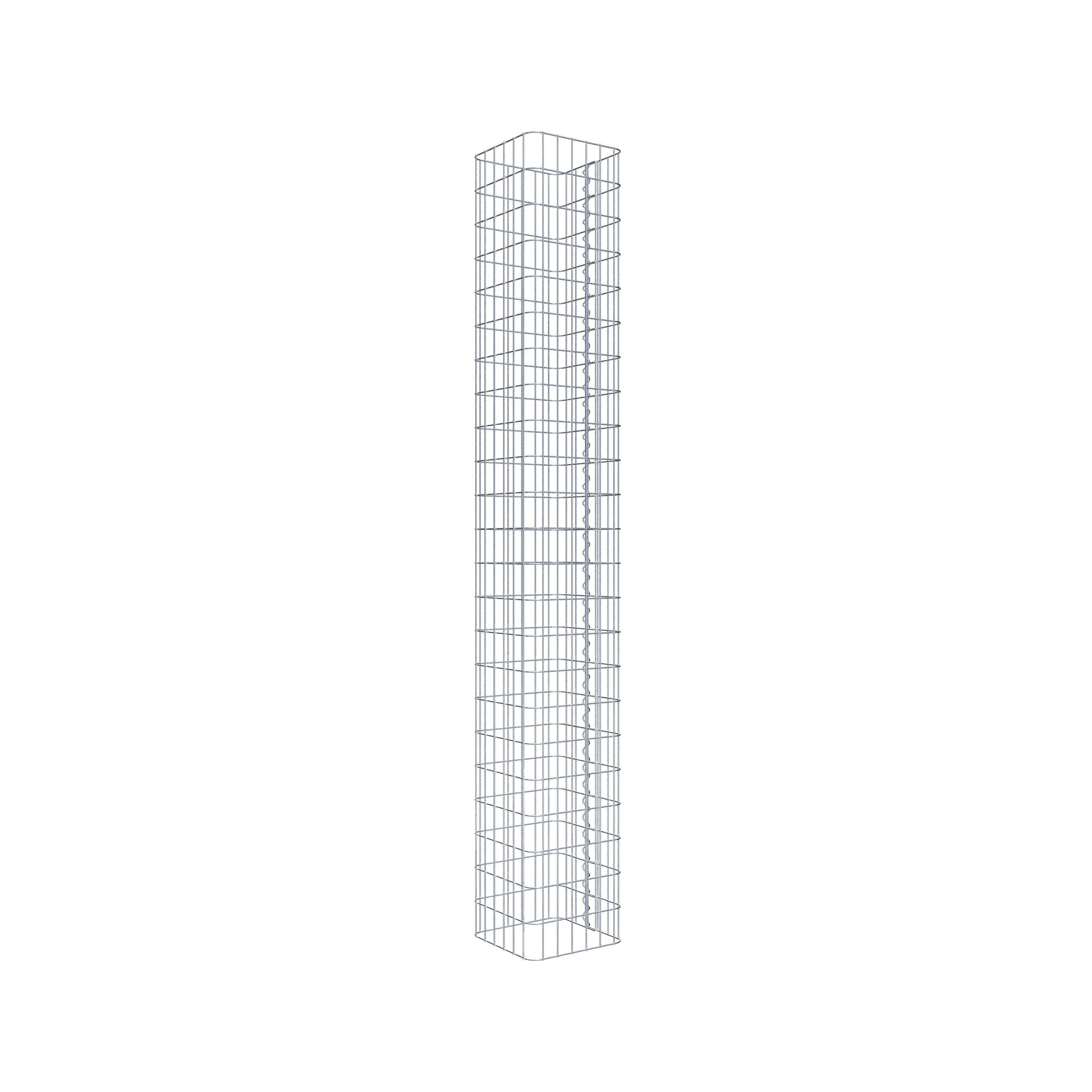 Colonne de gabion 32 x 32 cm, MW 5 x 10 cm carré