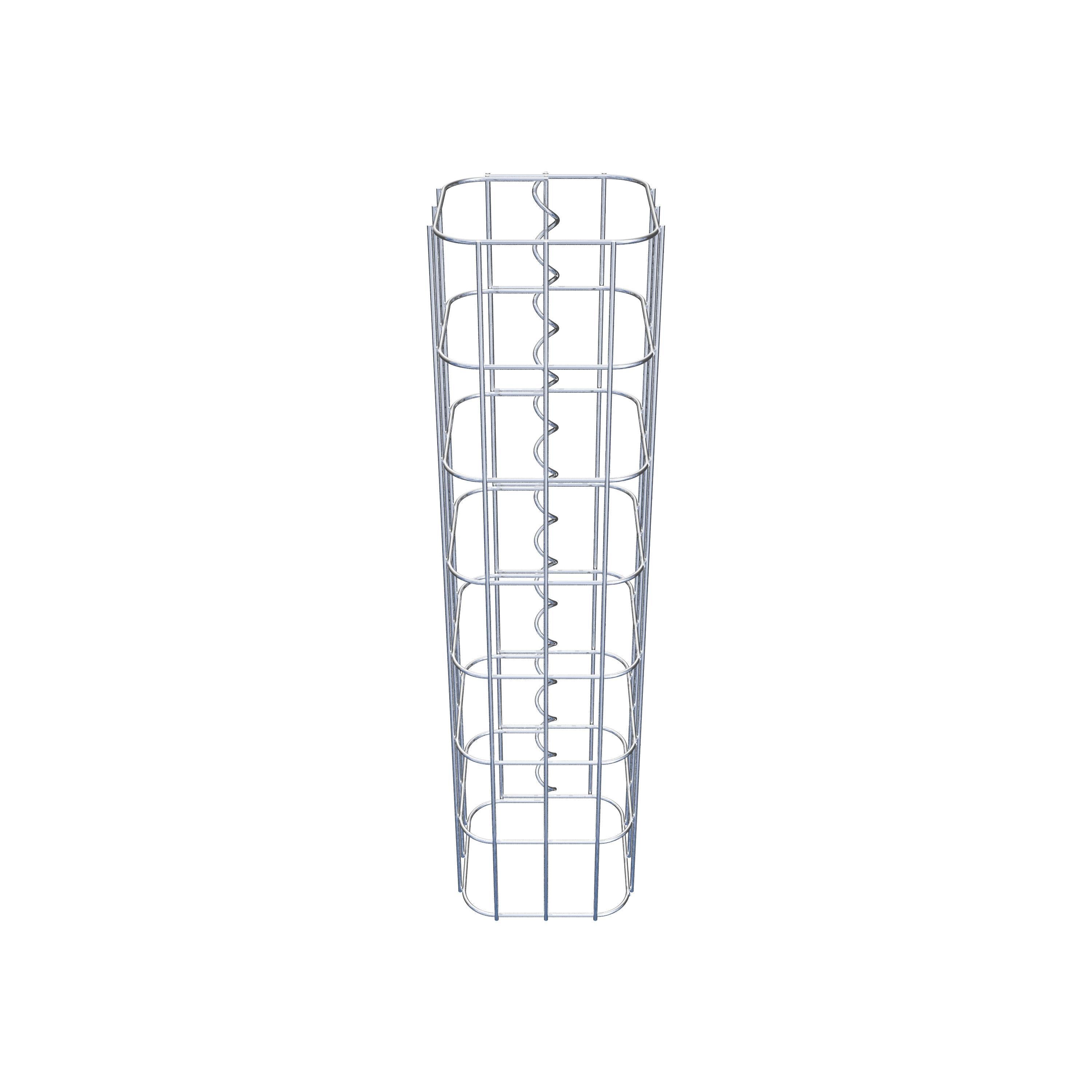Columna de gaviones 17 x 17 cm, cuadrado MW 5 x 10 cm