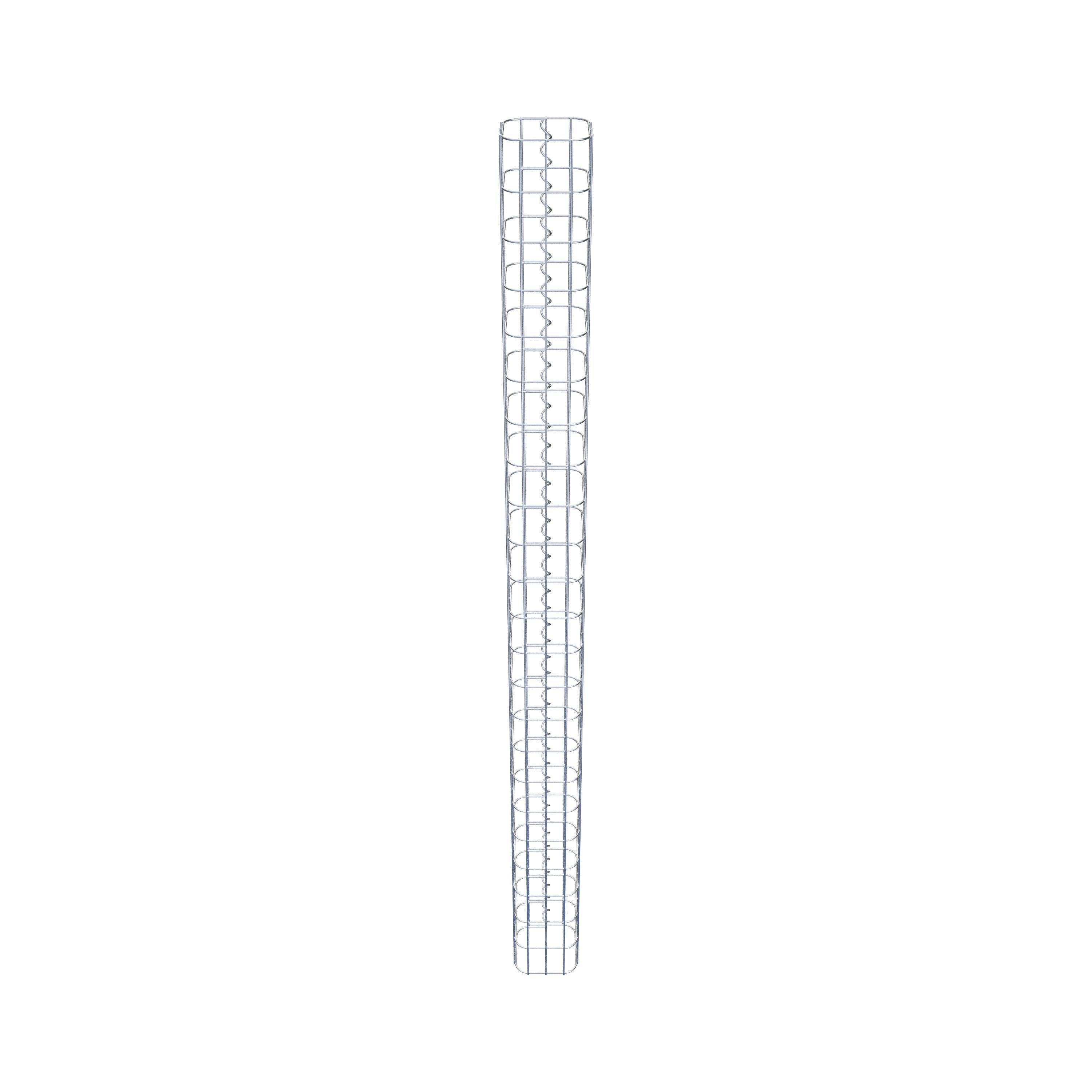 Columna de gaviones 17 x 17 cm, cuadrado MW 5 x 10 cm