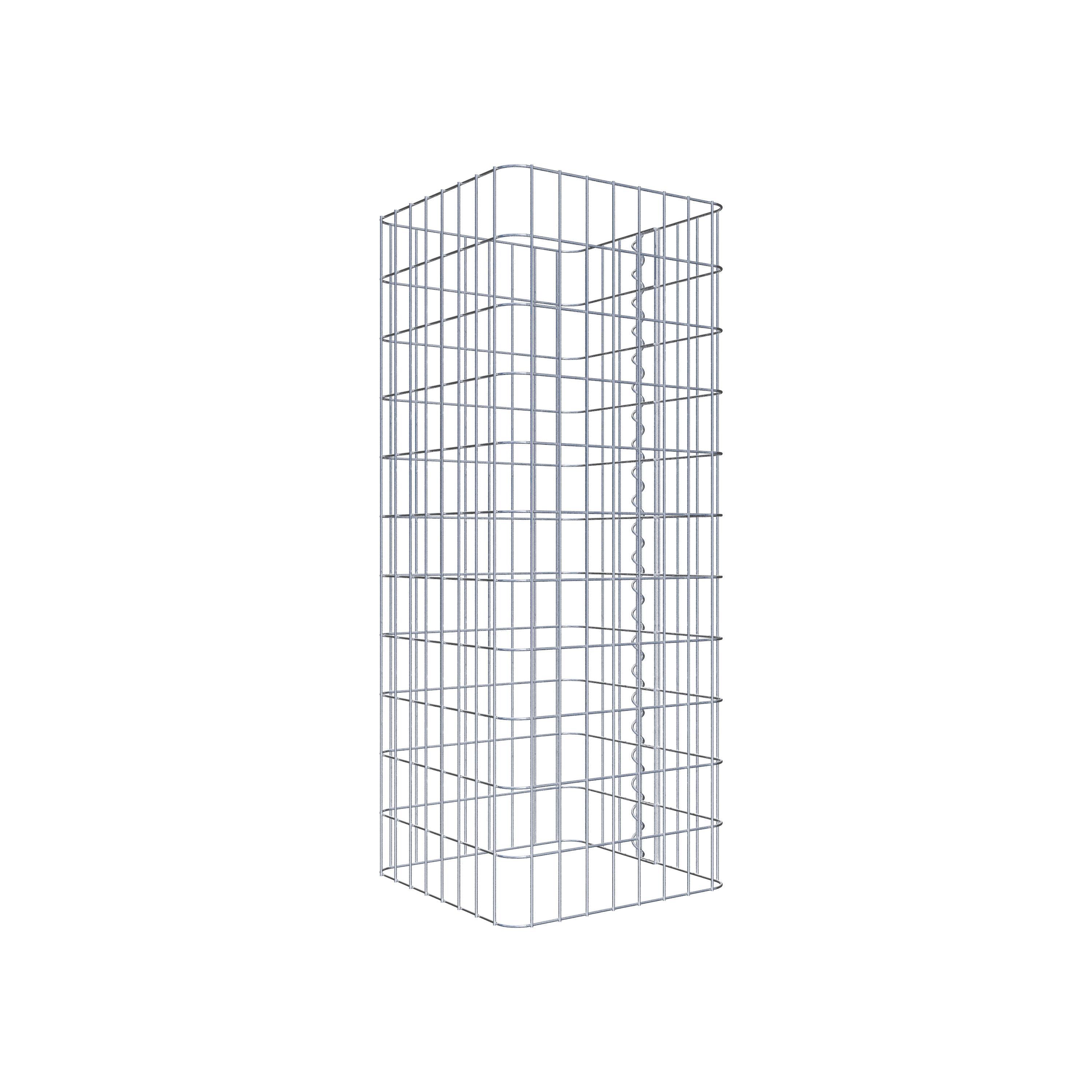 Columna de gaviones 42 x 42 cm, cuadrado MW 5 x 10 cm