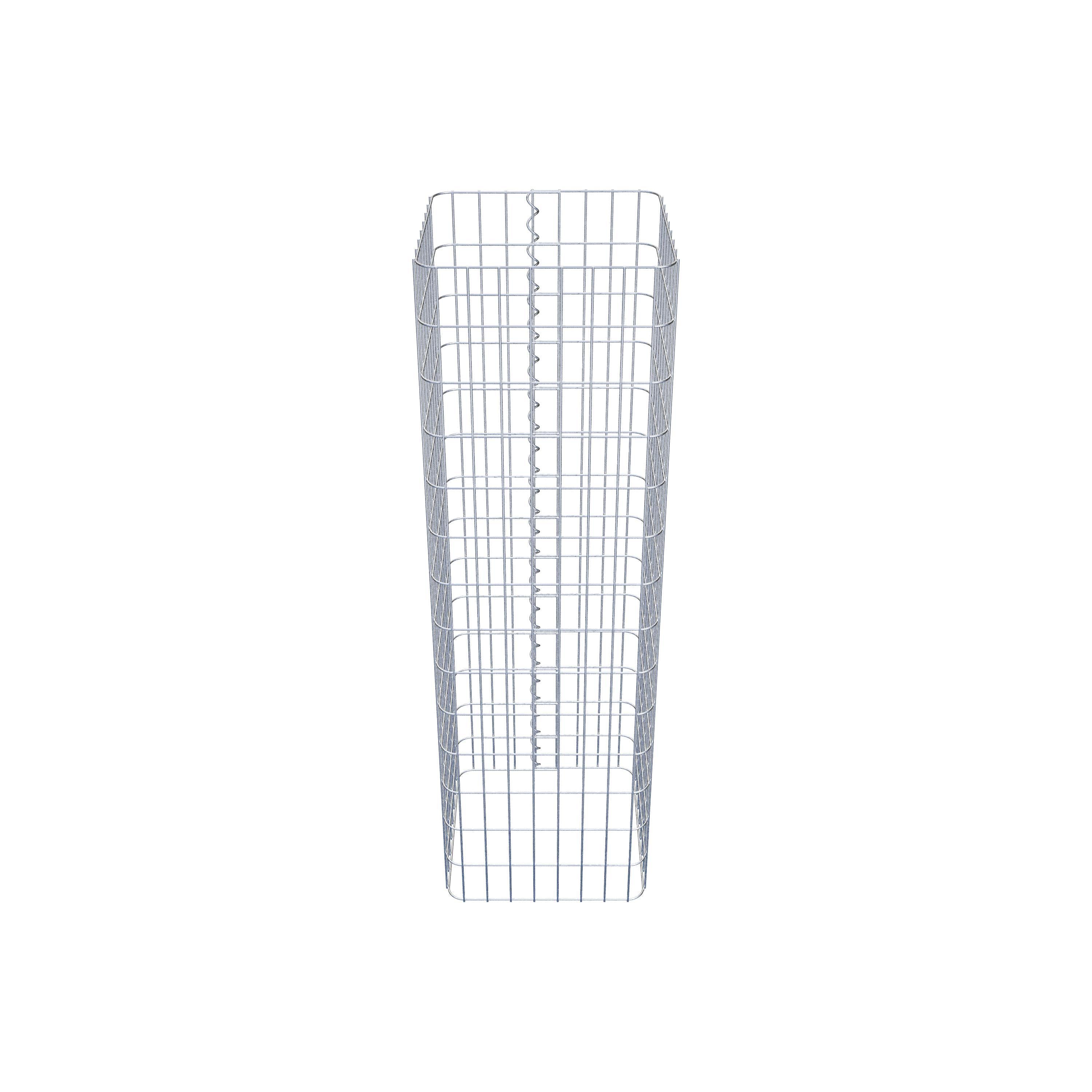 Columna de gaviones 42 x 42 cm, cuadrado MW 5 x 10 cm