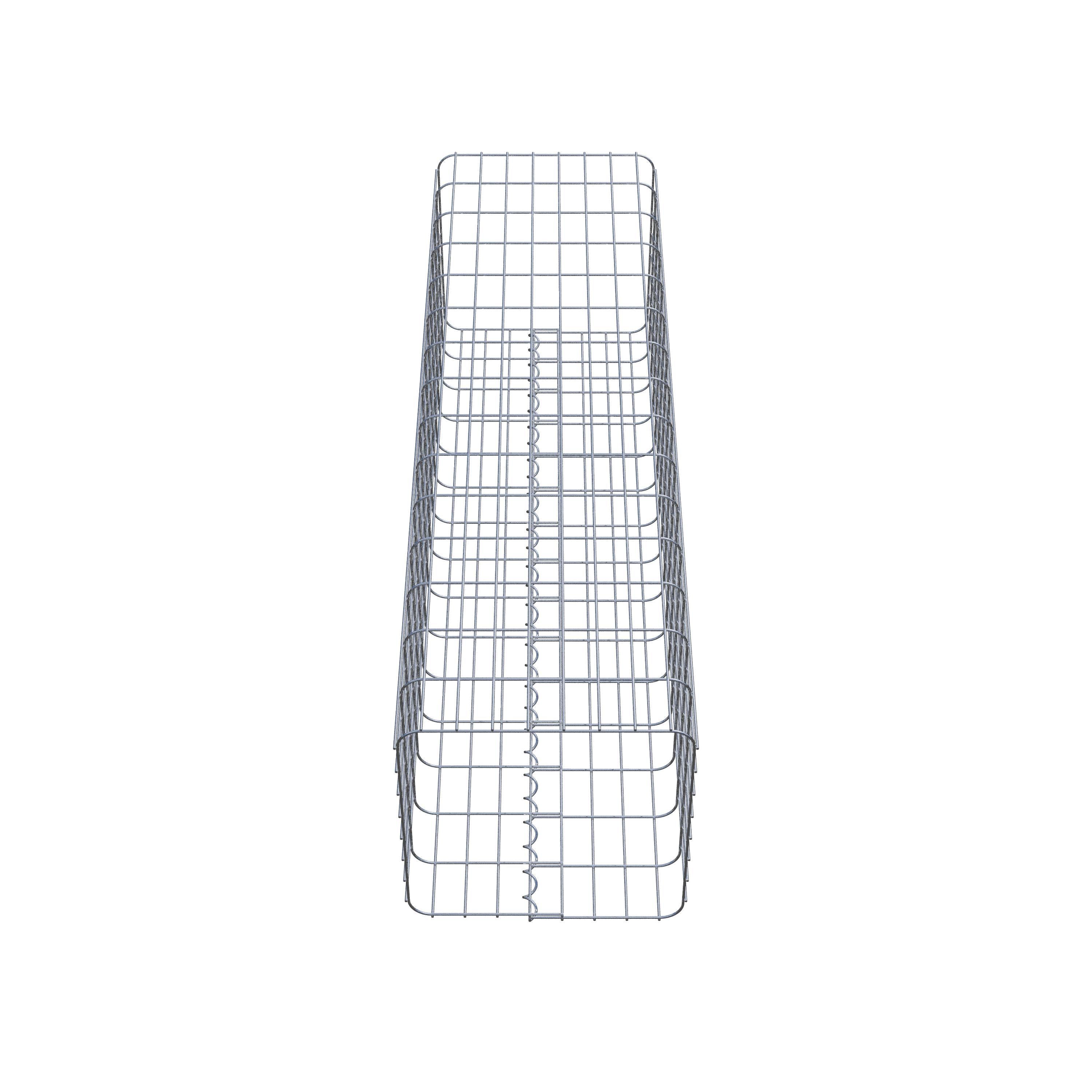 Columna de gaviones 42 x 42 cm, cuadrado MW 5 x 10 cm