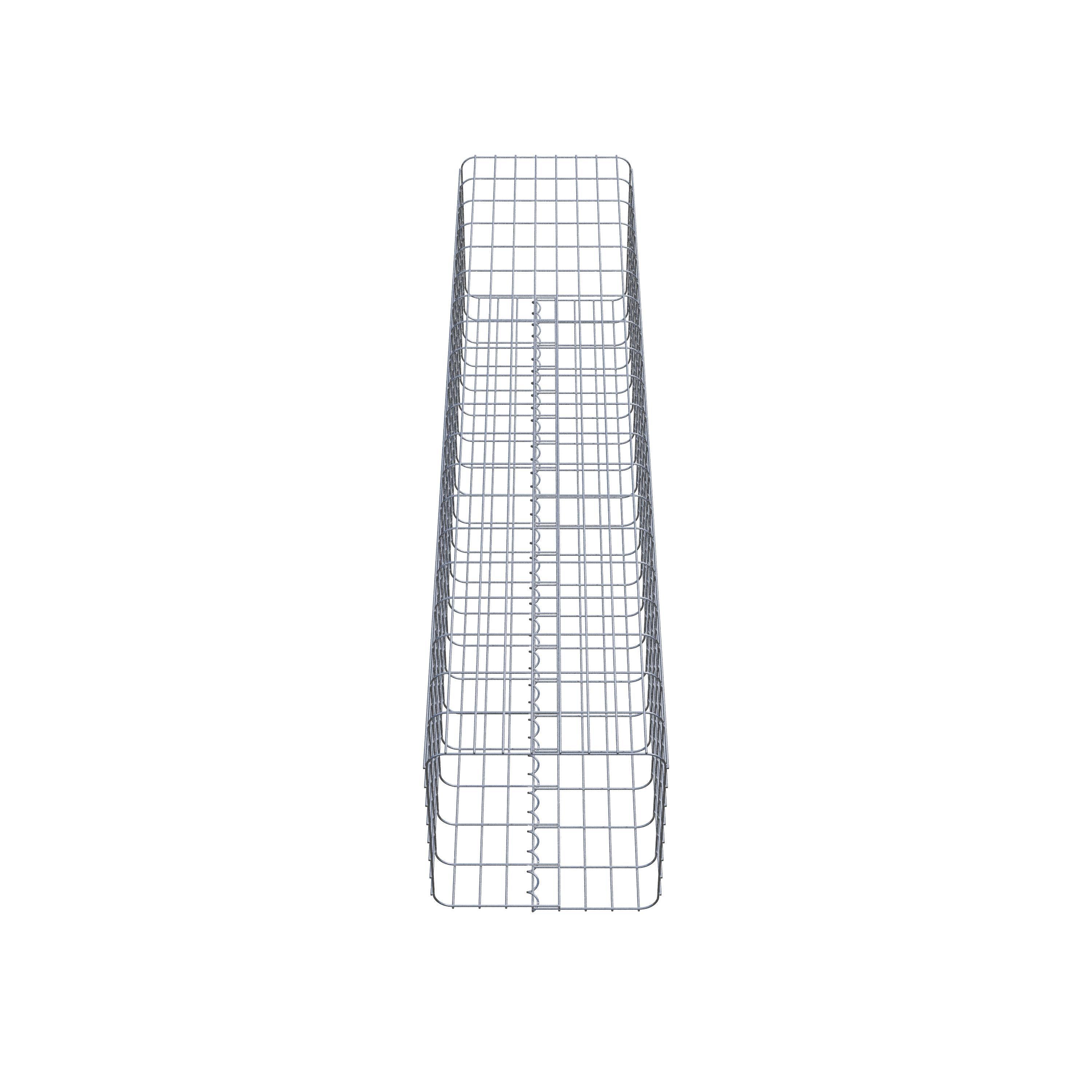 Columna de gaviones 42 x 42 cm, cuadrado MW 5 x 10 cm