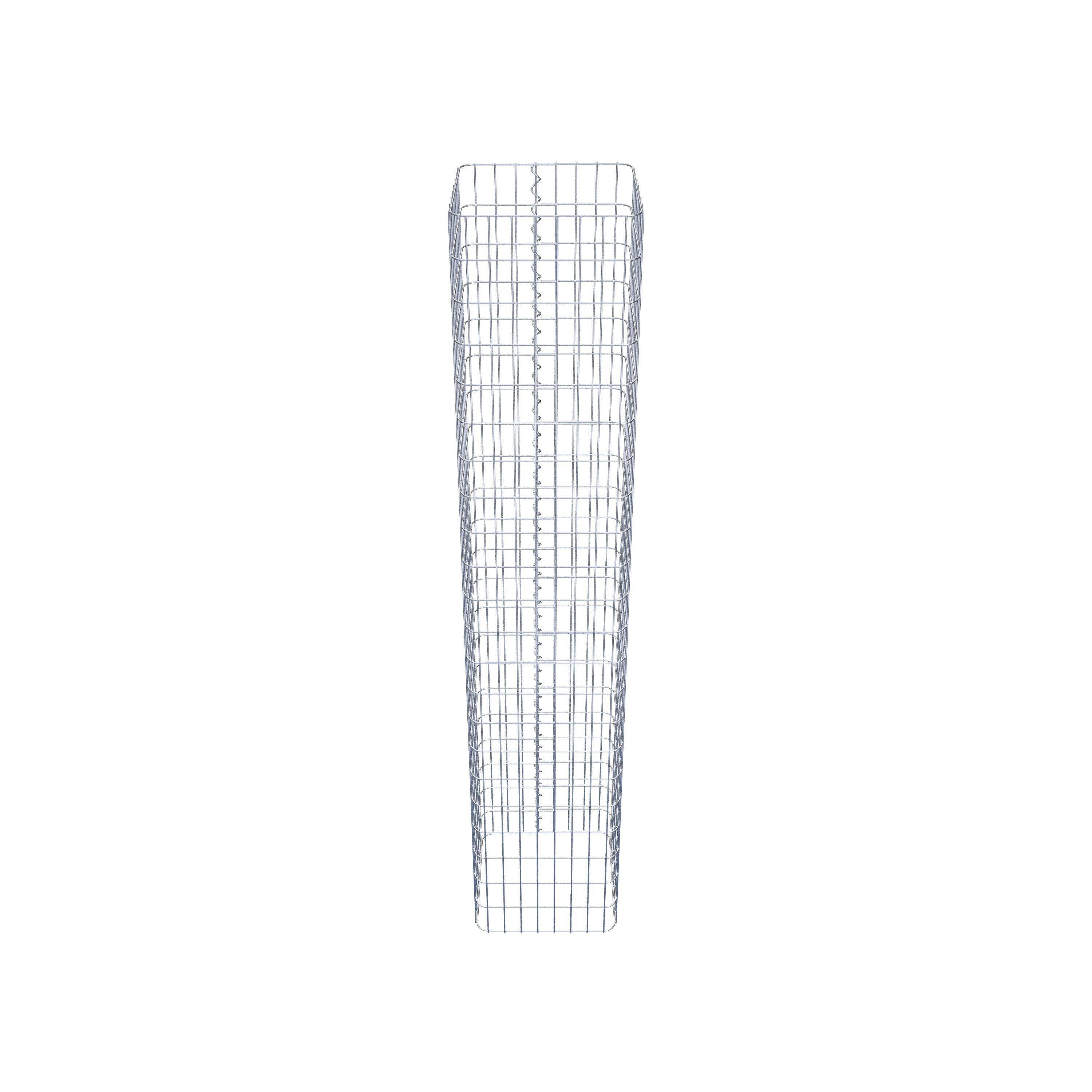 Columna de gaviones 42 x 42 cm, cuadrado MW 5 x 10 cm