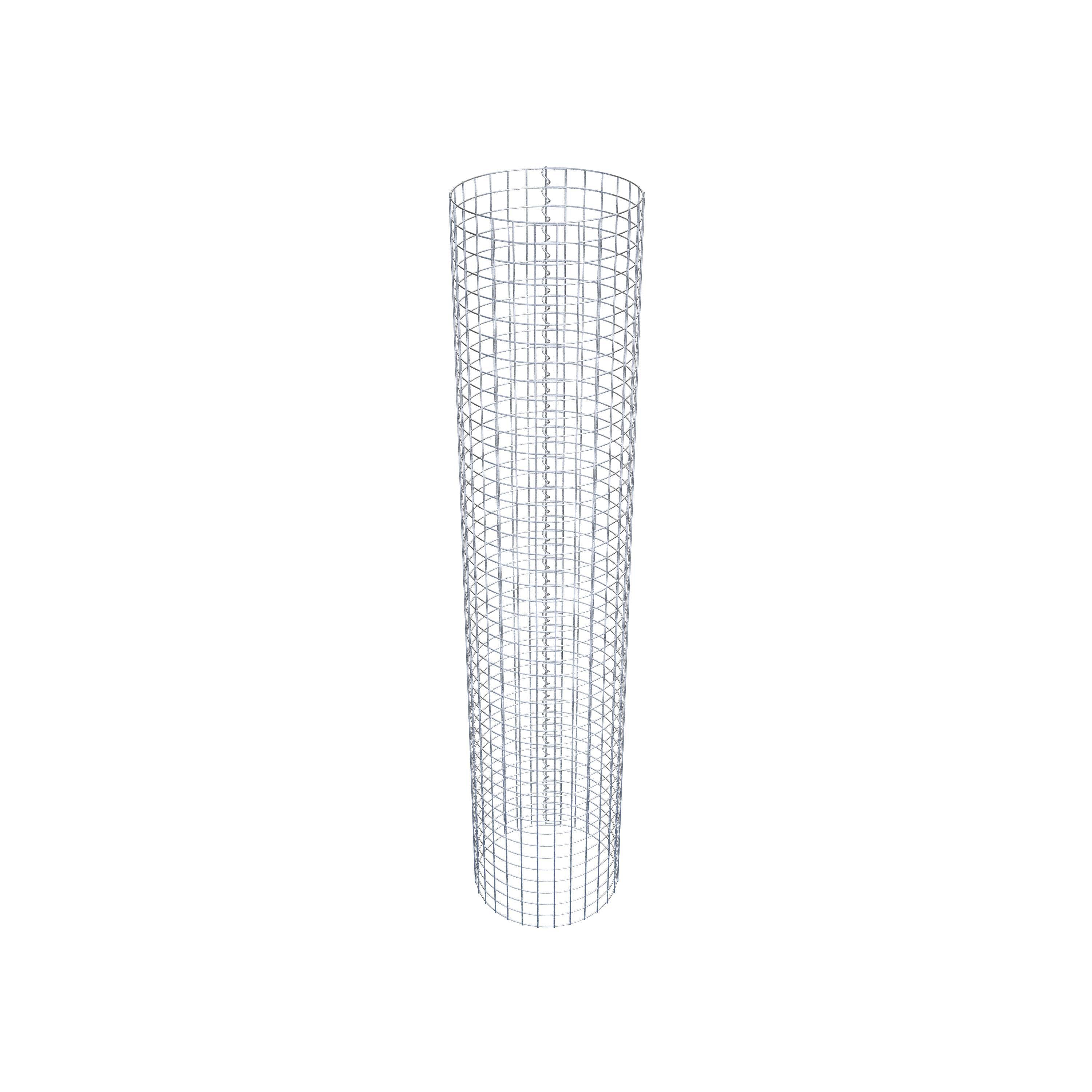 Colonna di gabbioni diametro 47 cm MW 5 x 5 cm rotonda