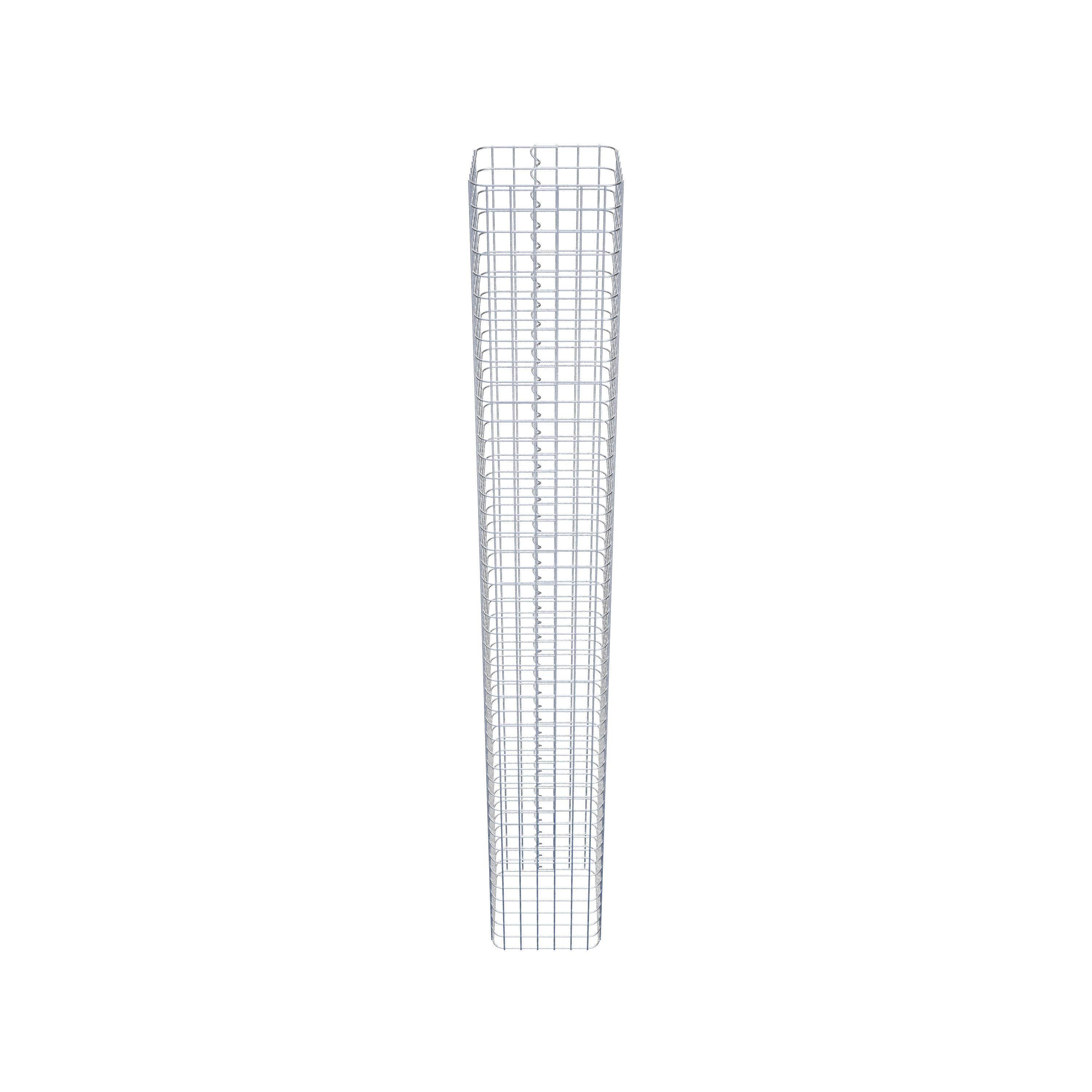 Columna de gaviones 32 x 32 cm MW 5 x 5 cm cuadrado