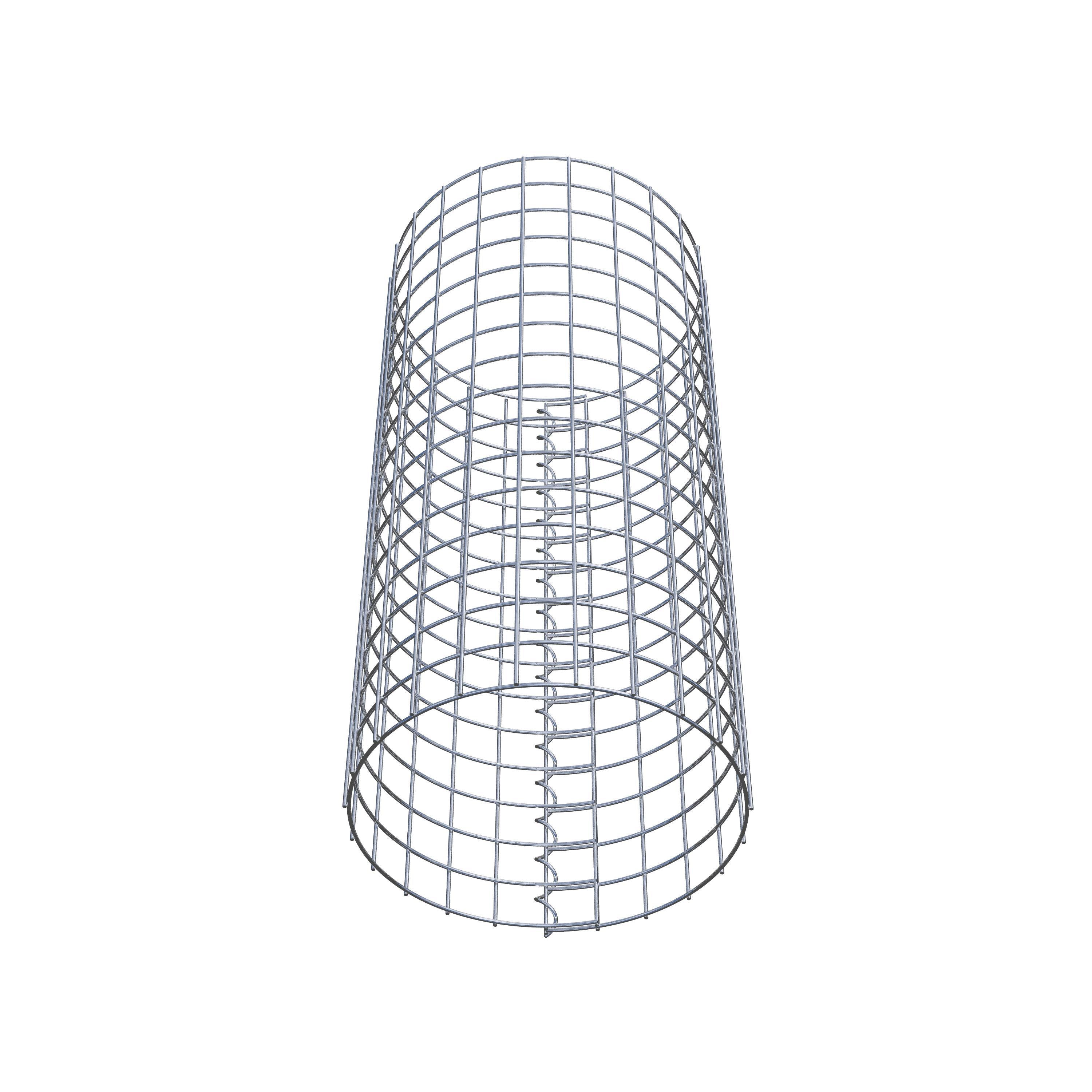 Columna de gaviones diámetro 37 cm MW 5 x 5 cm redonda