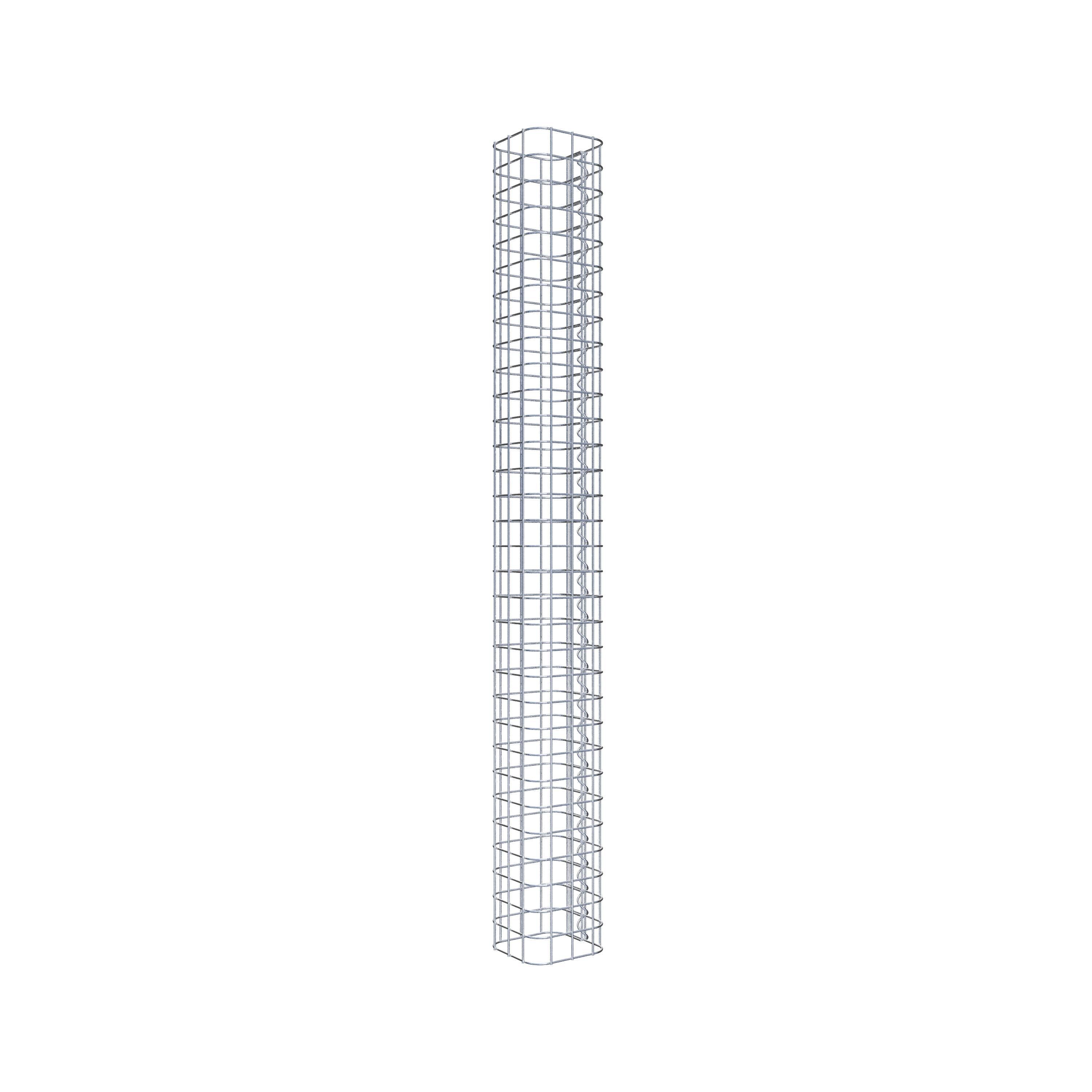 Columna de gaviones 17 x 17 cm, cuadrado MW 5 x 5 cm