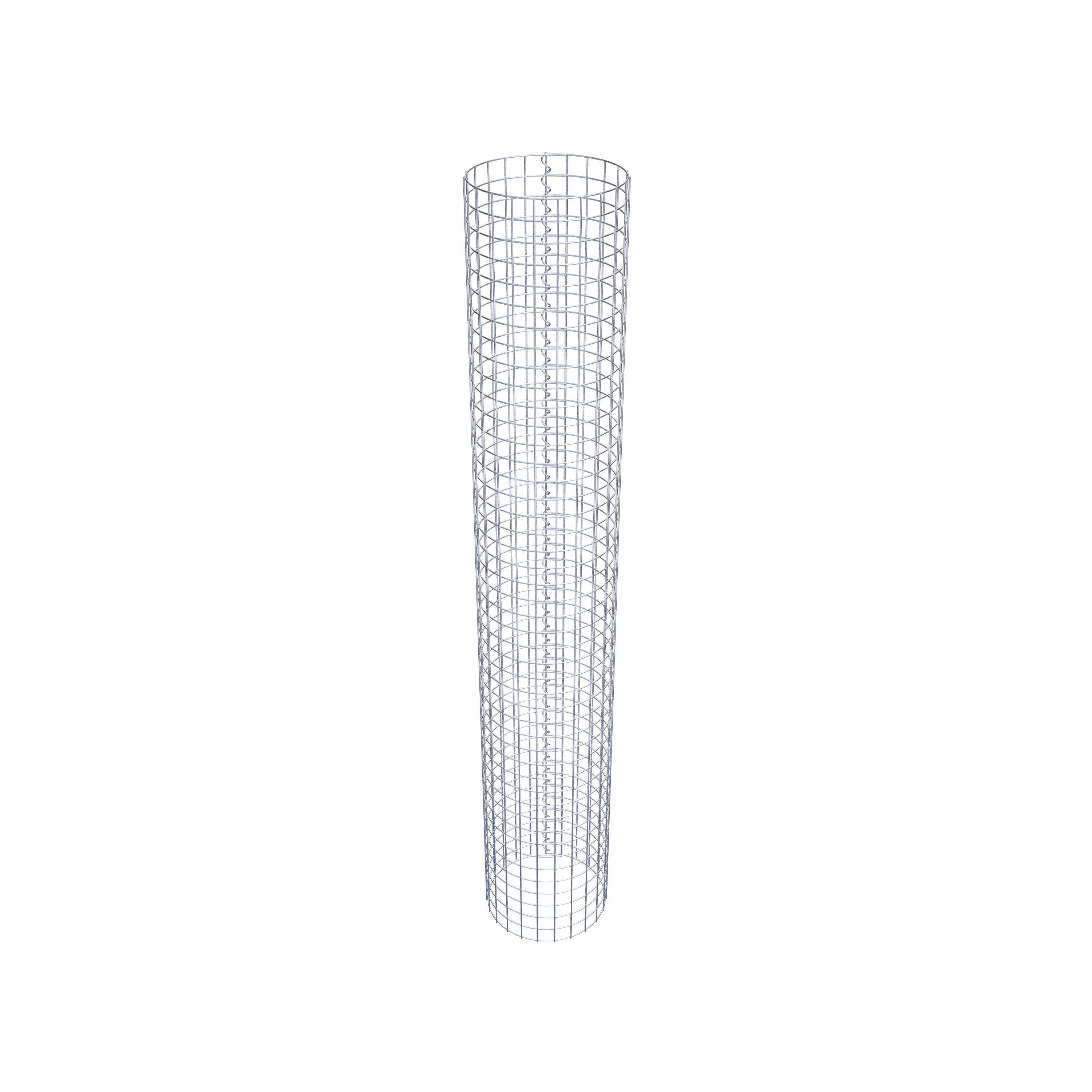 Columna de gaviones diámetro 37 cm MW 5 x 5 cm redonda
