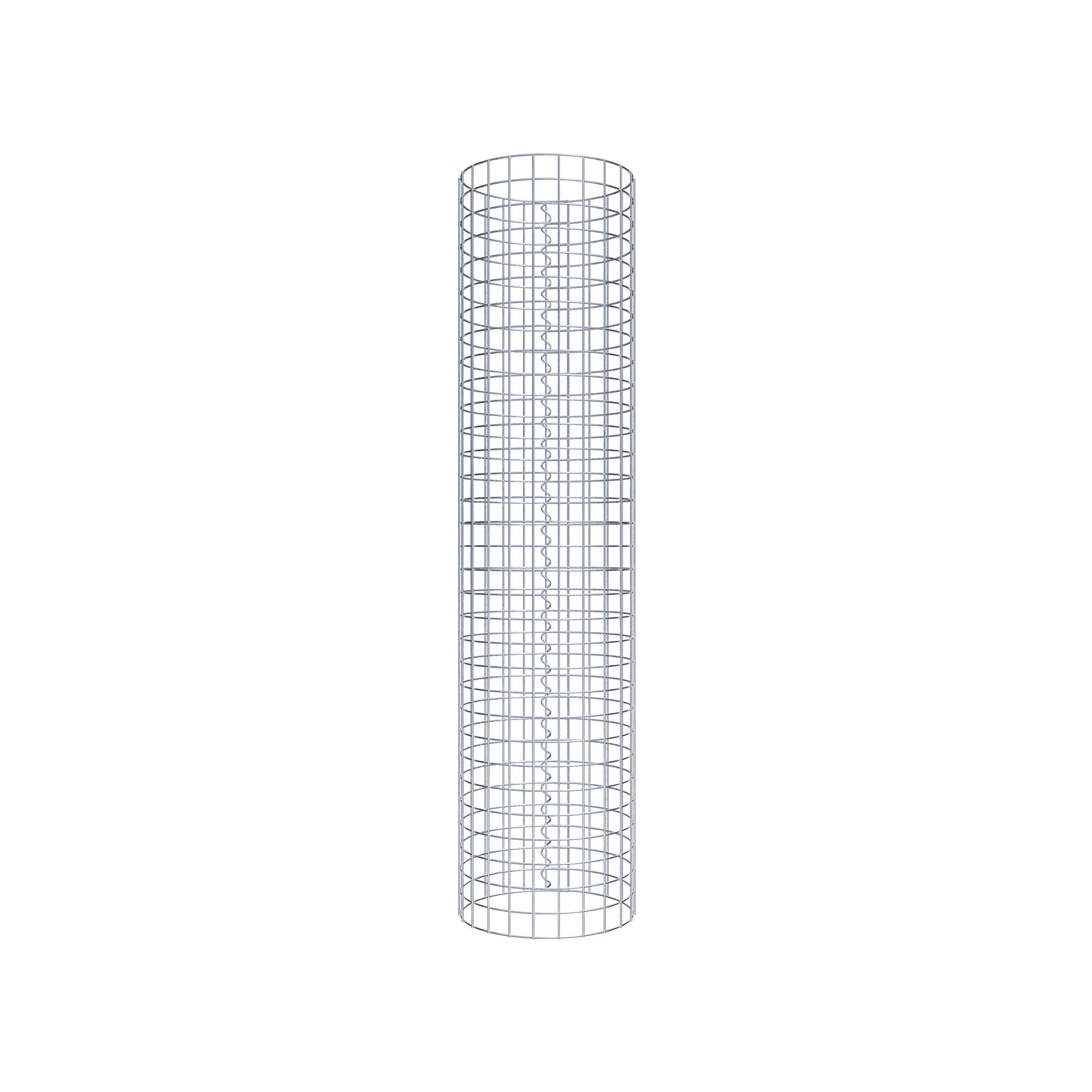 Columna de gaviones diámetro 37 cm MW 5 x 5 cm redonda
