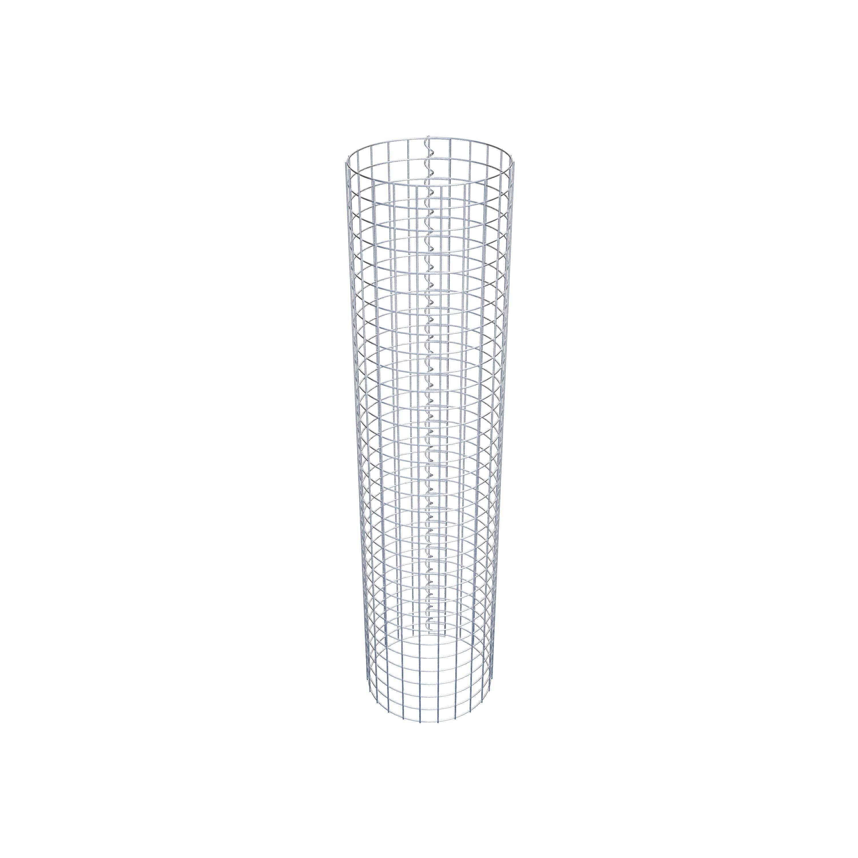 Columna de gaviones diámetro 37 cm MW 5 x 5 cm redonda