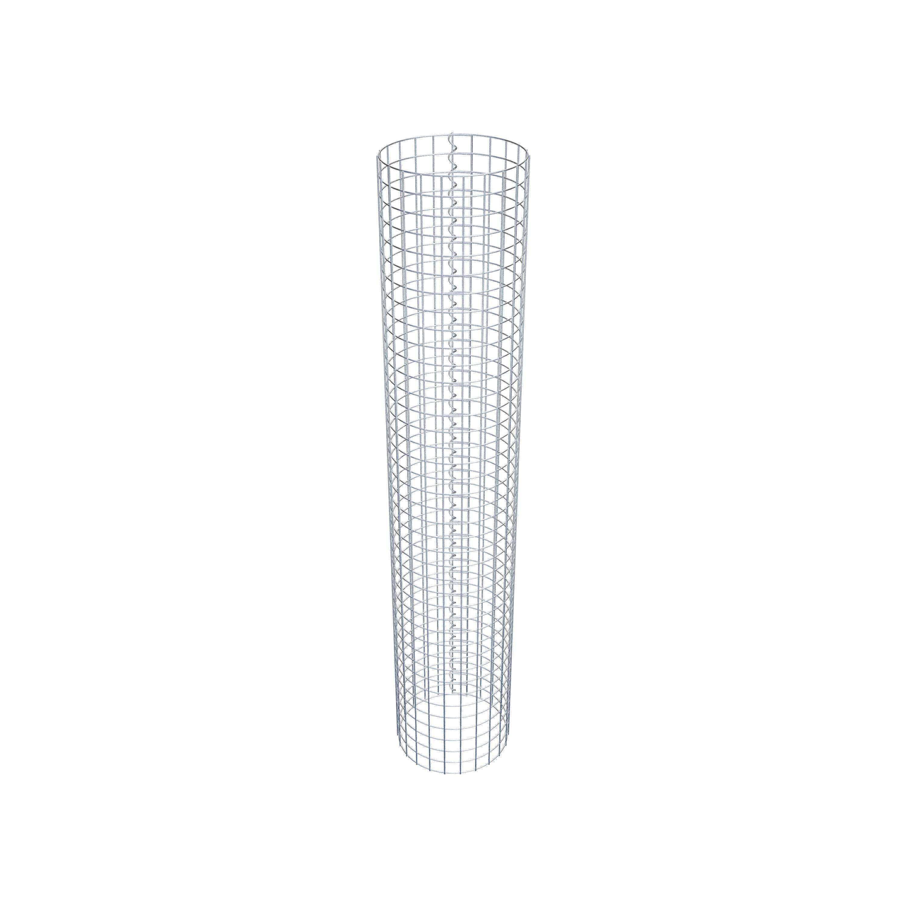 Columna de gaviones diámetro 37 cm MW 5 x 5 cm redonda