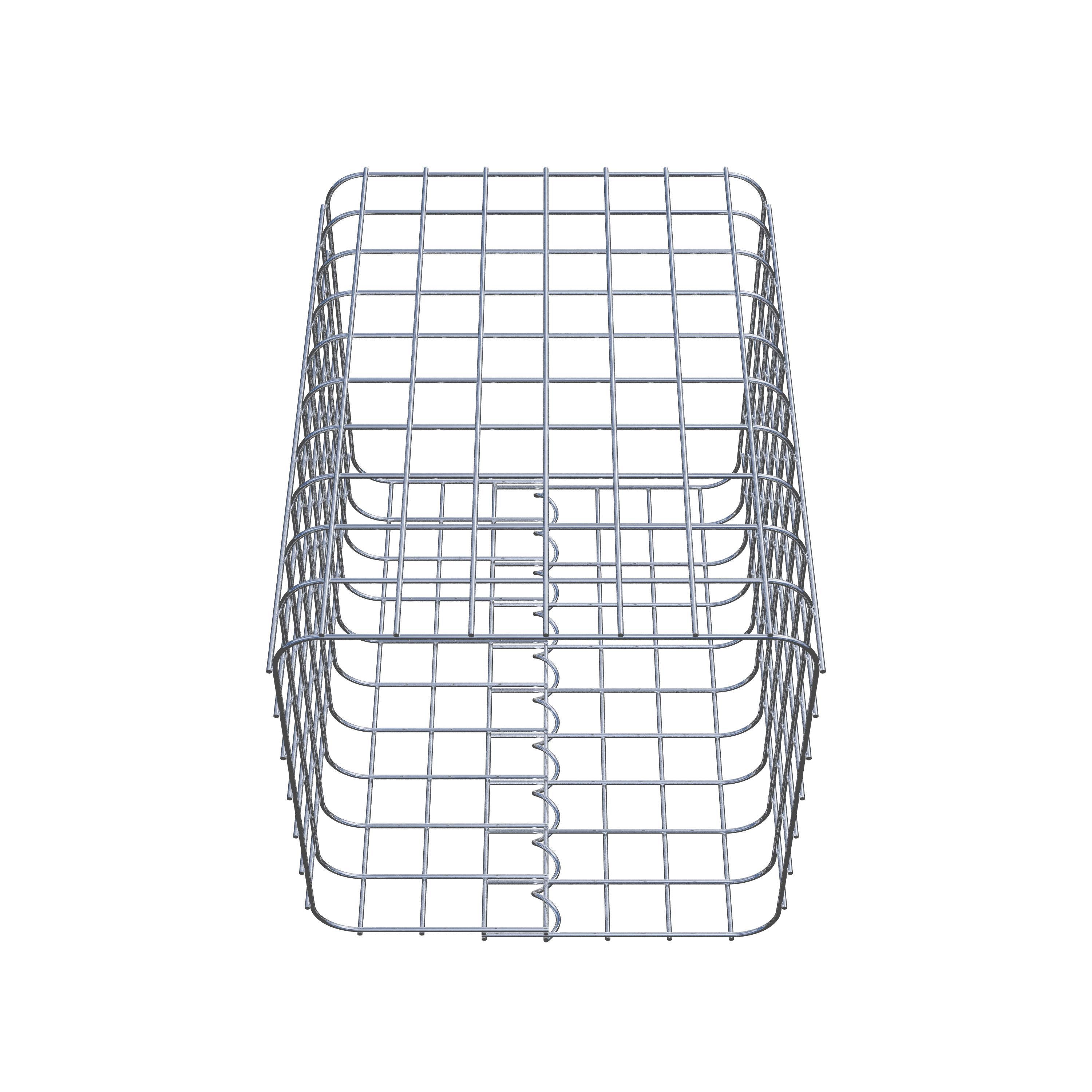 Columna de gaviones 42 x 42 cm MW 5 x 5 cm cuadrado