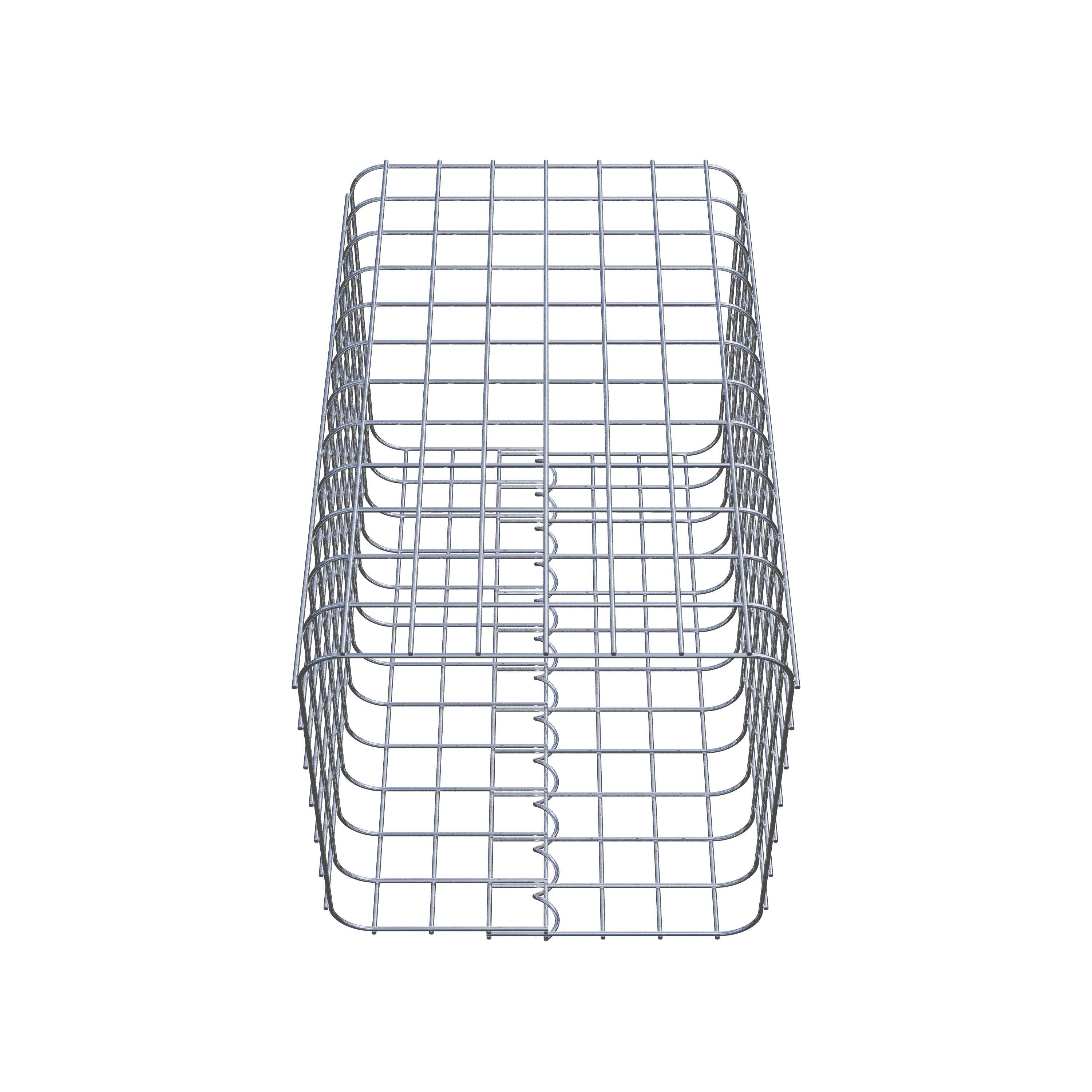 Columna de gaviones 42 x 42 cm MW 5 x 5 cm cuadrado