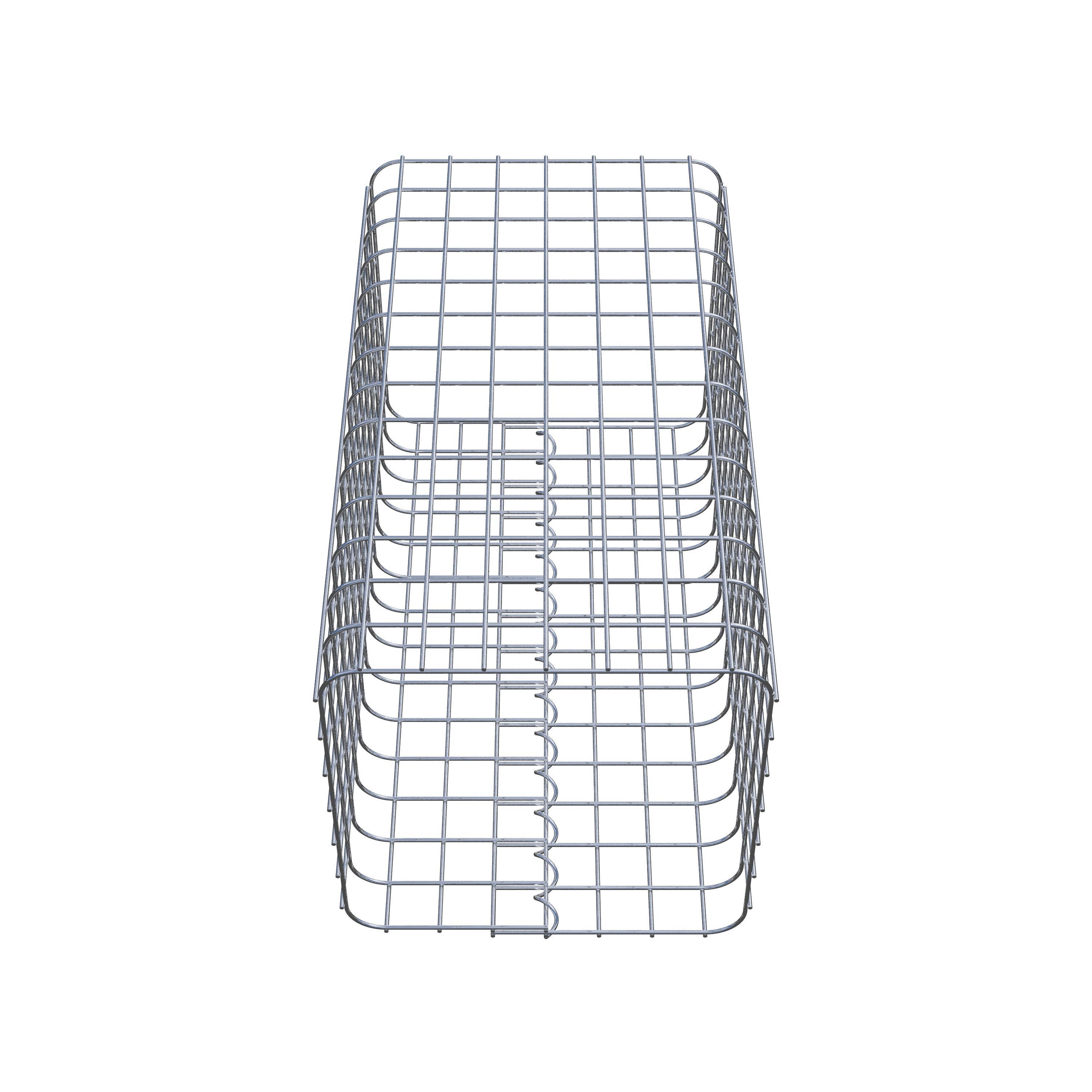 Columna de gaviones 42 x 42 cm MW 5 x 5 cm cuadrado