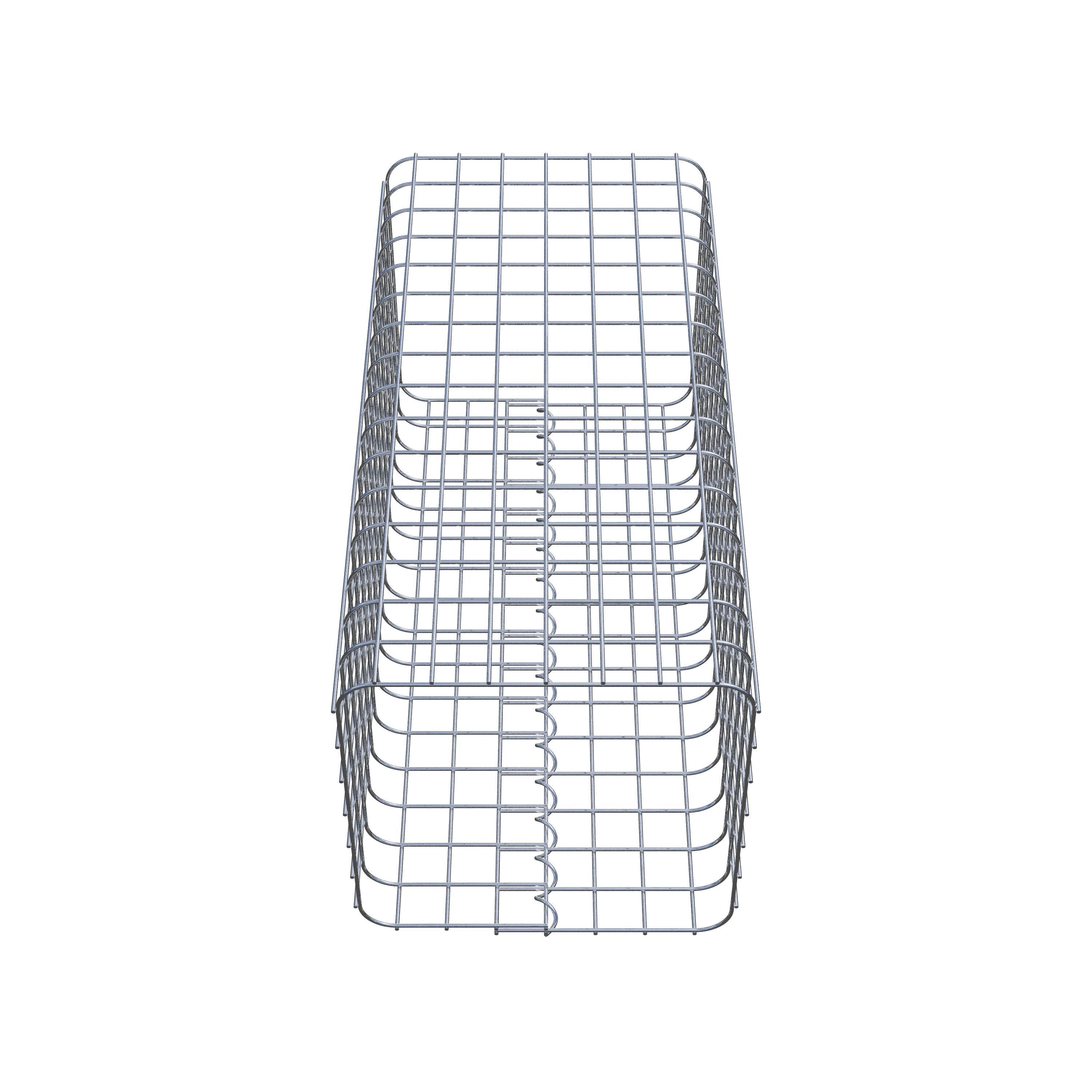 Columna de gaviones 42 x 42 cm MW 5 x 5 cm cuadrado