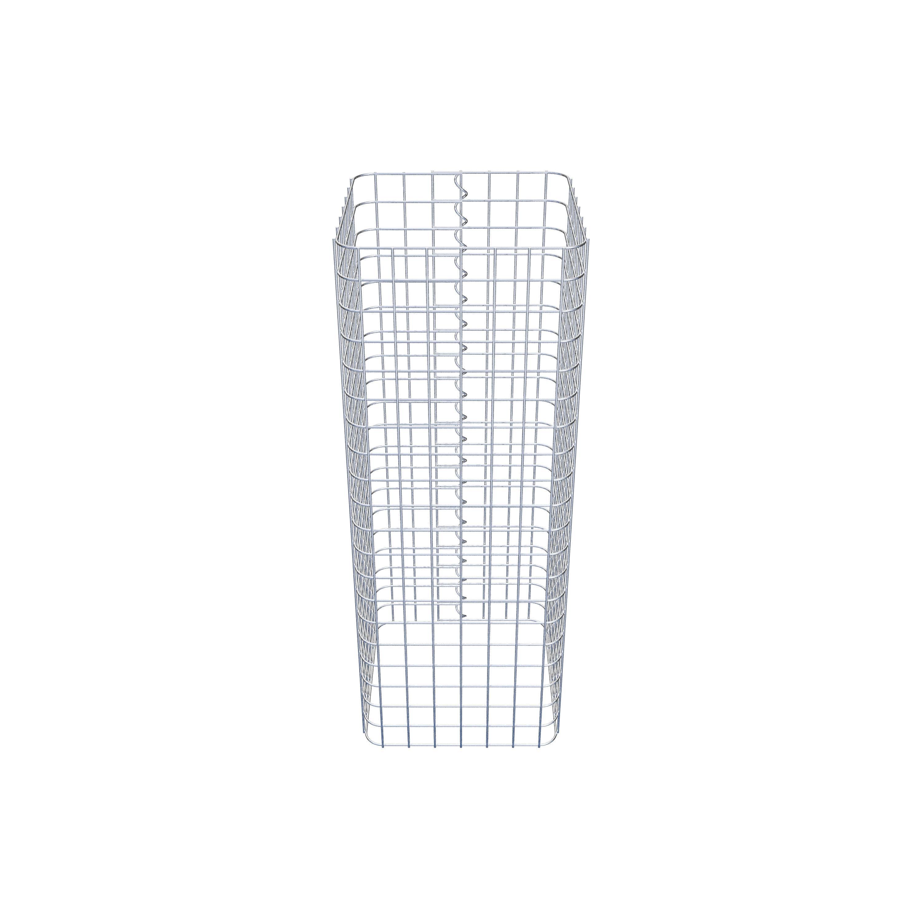 Columna de gaviones 42 x 42 cm MW 5 x 5 cm cuadrado