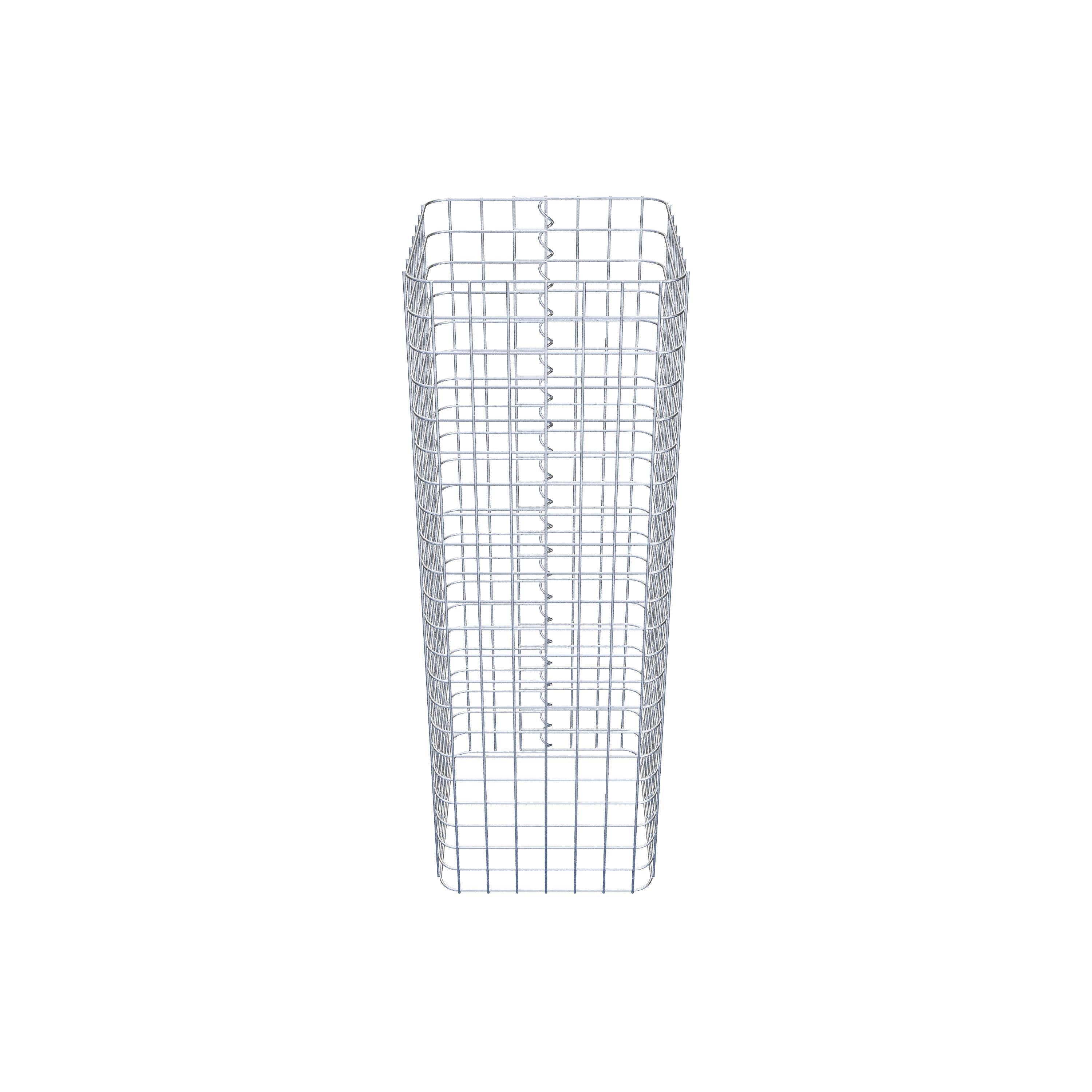 Columna de gaviones 42 x 42 cm MW 5 x 5 cm cuadrado